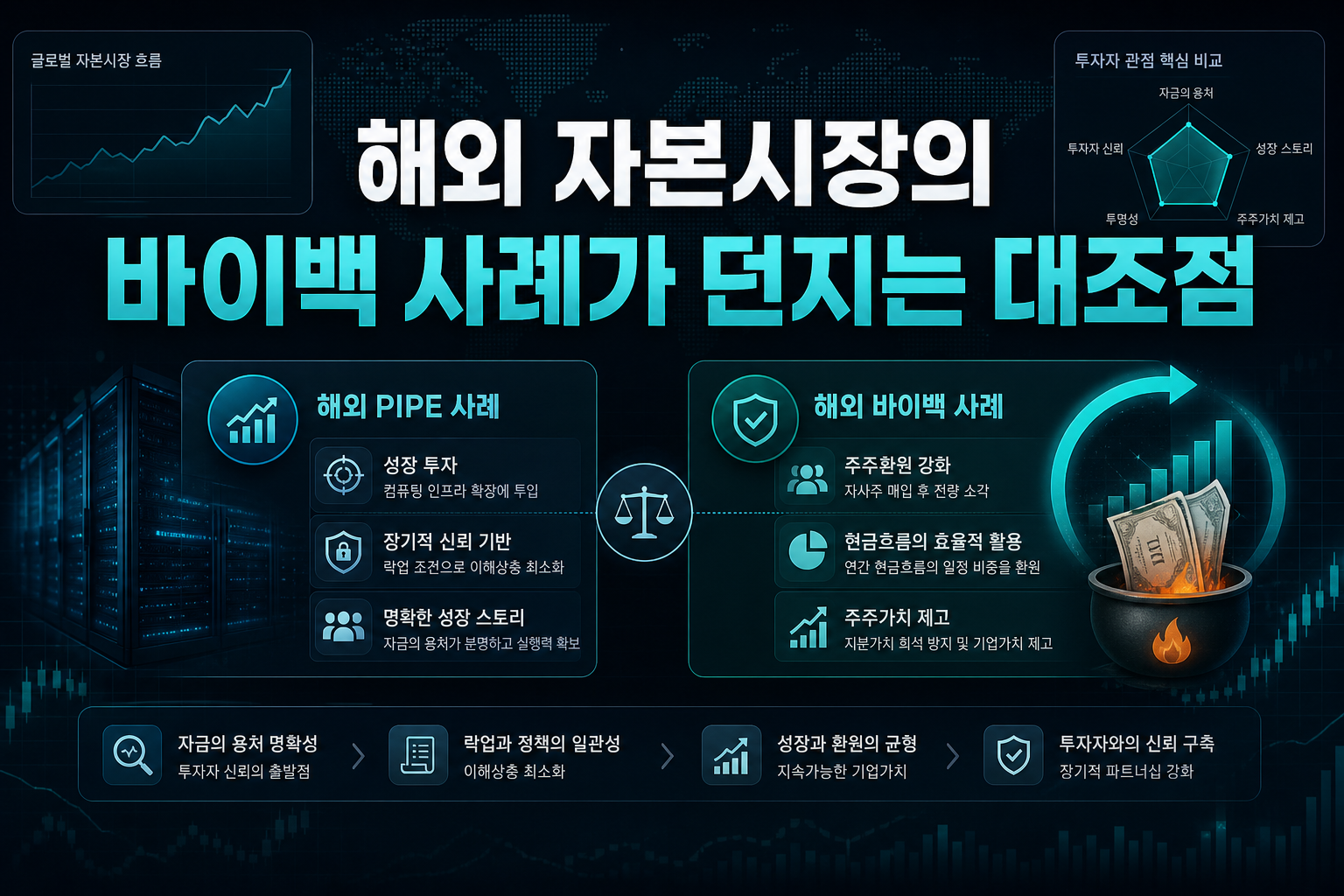 해외 자본시장의 PIPE·바이백 사례가 던지는 대조점