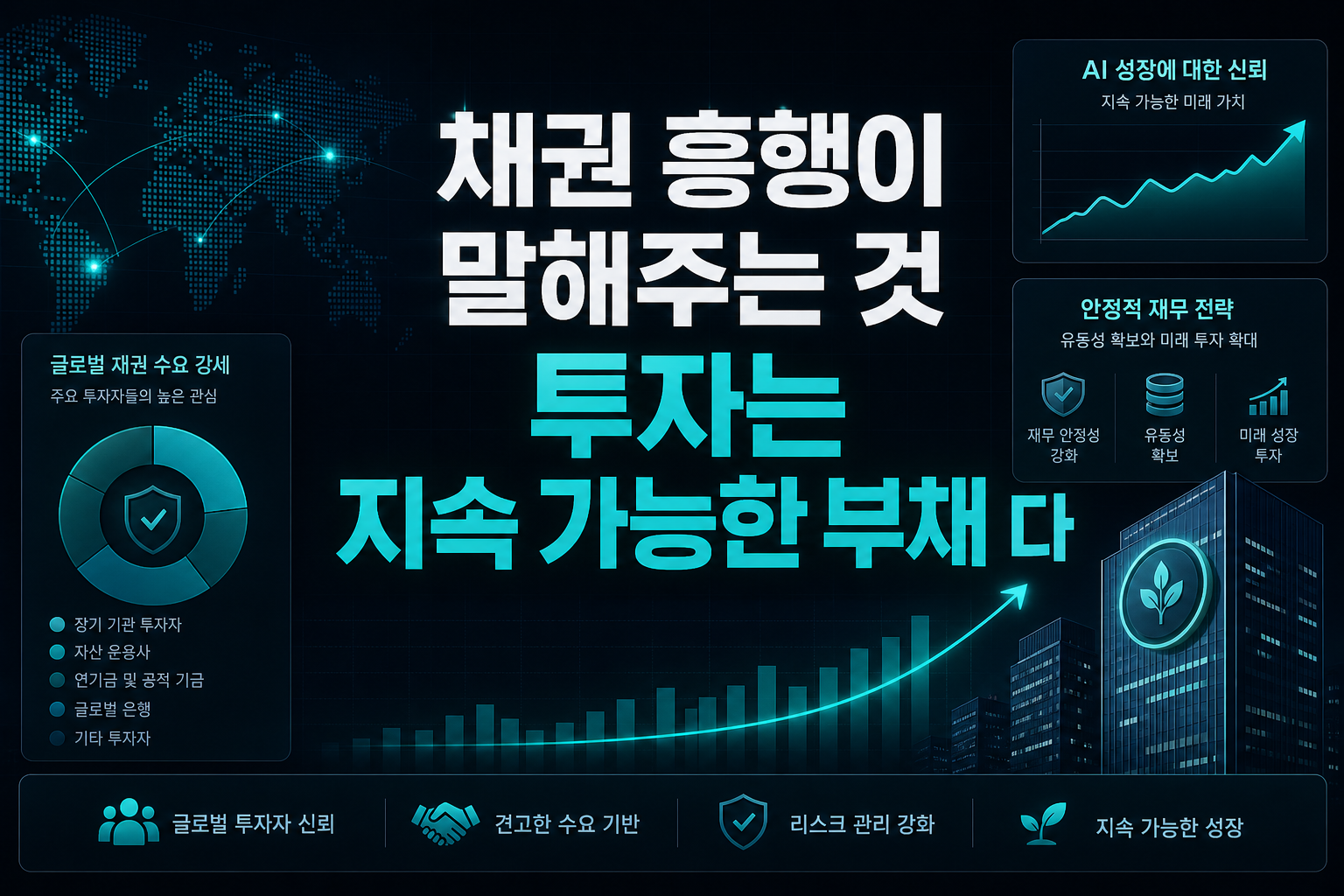 채권 흥행이 말해주는 것: AI 투자는 '지속 가능한 부채'다