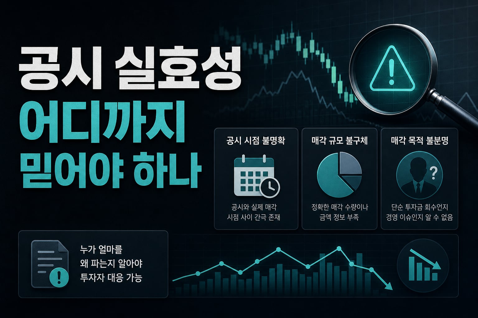 공시 실효성, 어디까지 믿어야 하나