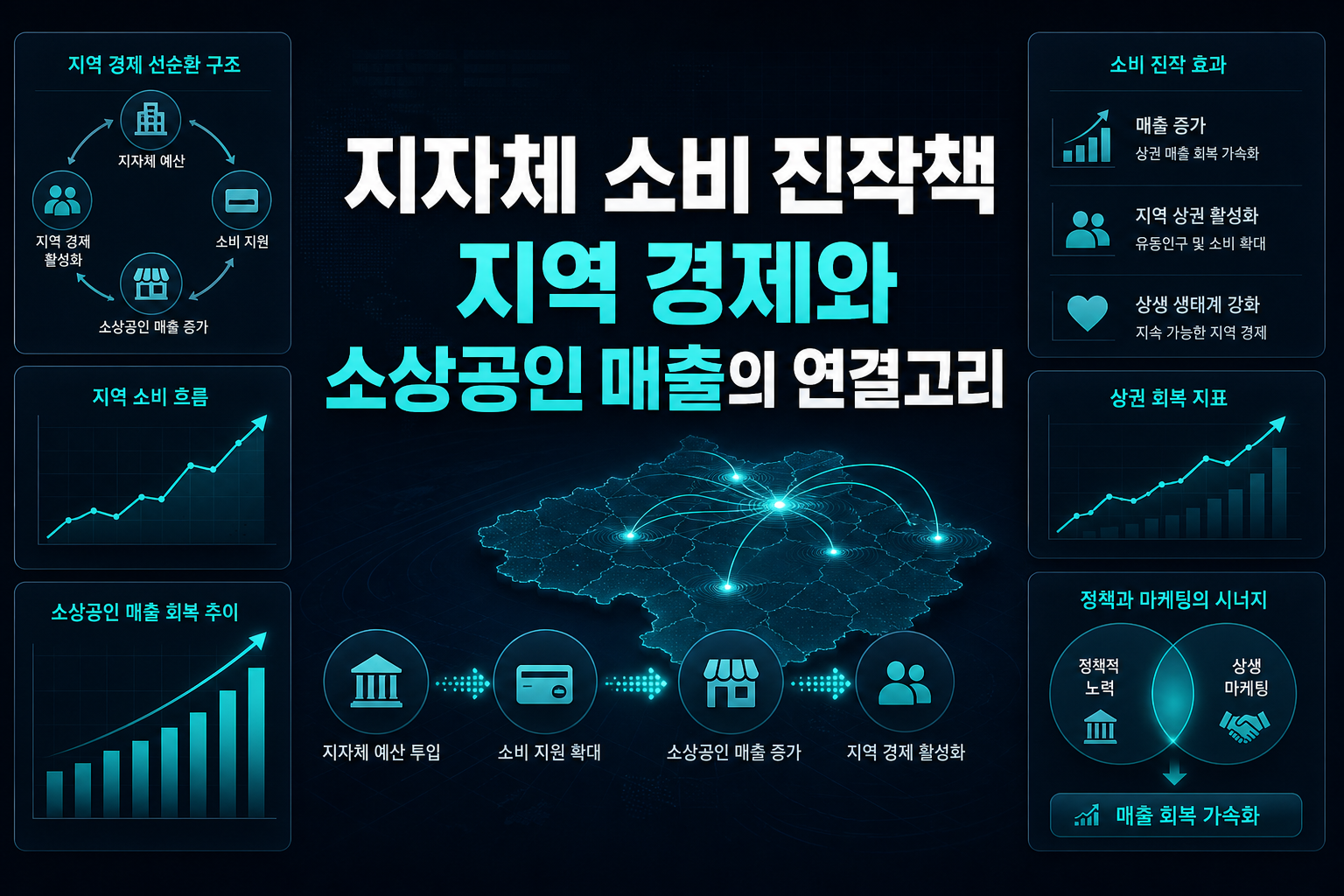 지자체 소비 진작책, 지역 경제와 소상공인 매출의 연결고리