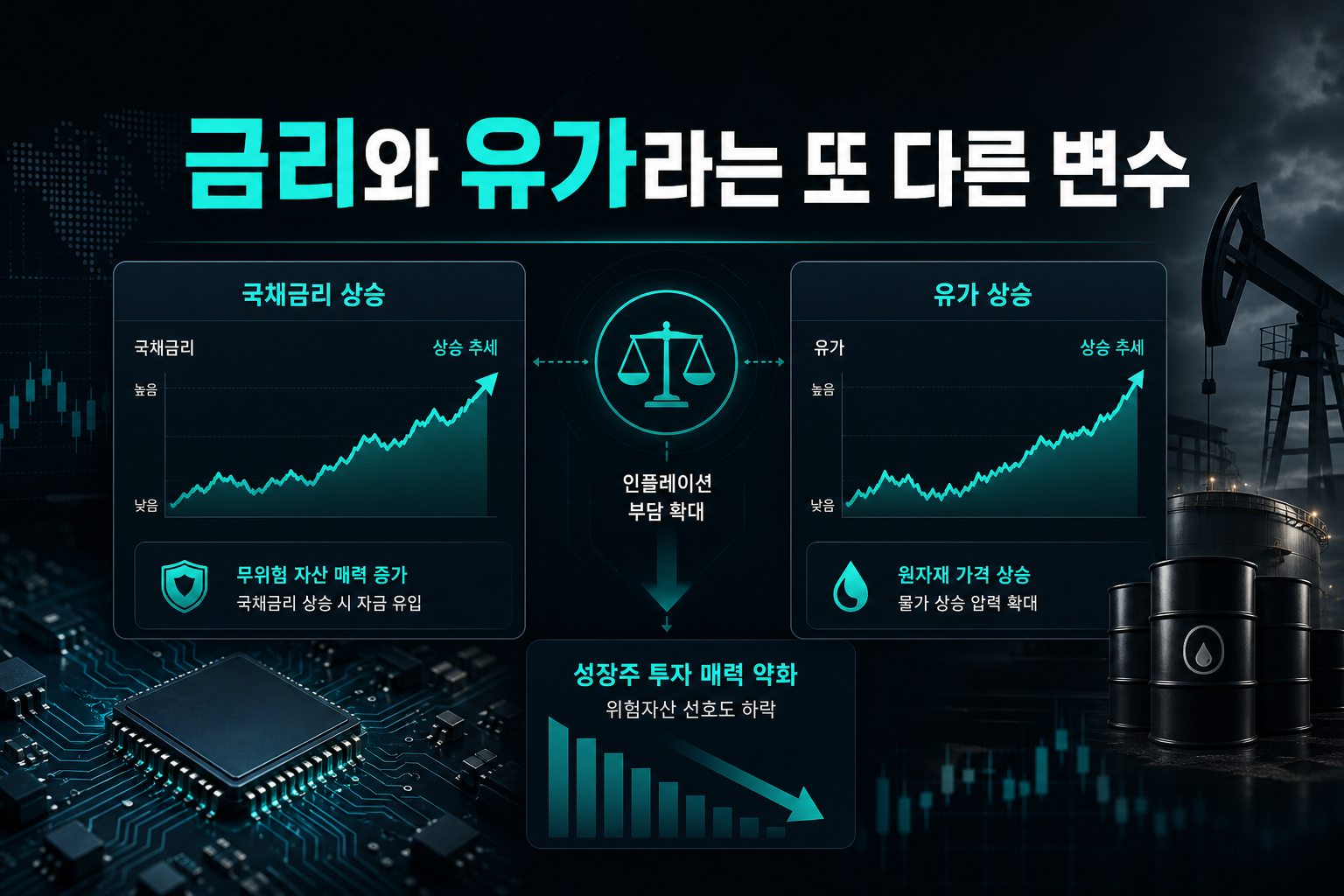 금리와 유가라는 또 다른 변수