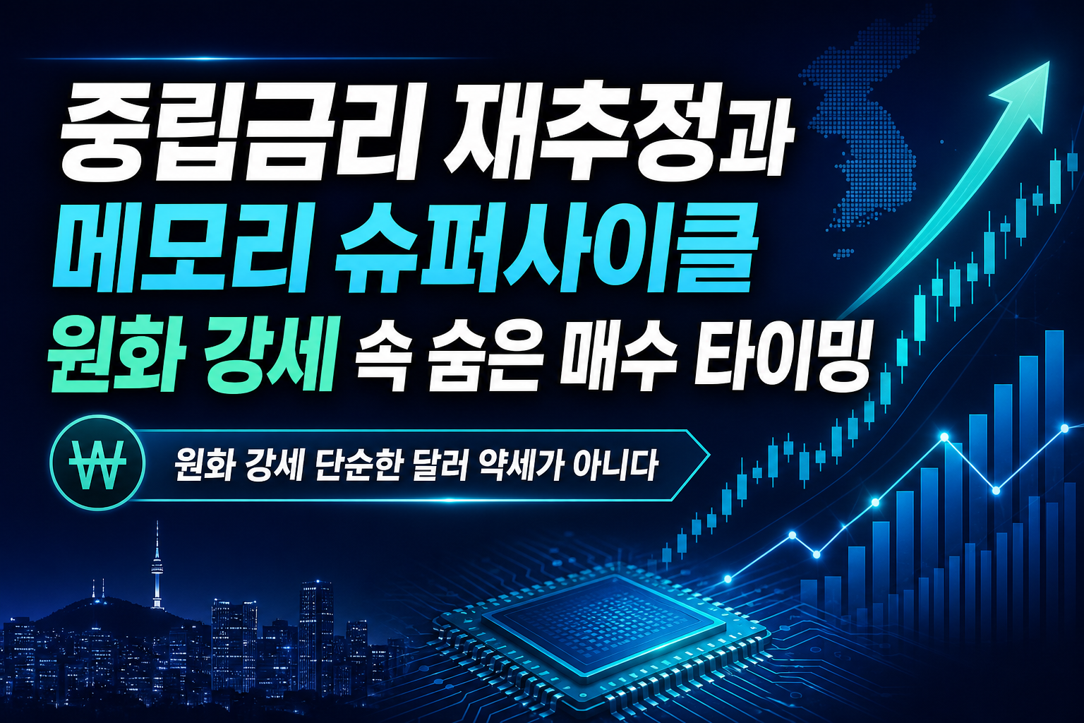 중립금리 재추정과 메모리 슈퍼사이클, 원화 강세 속 숨은 매수 타이밍