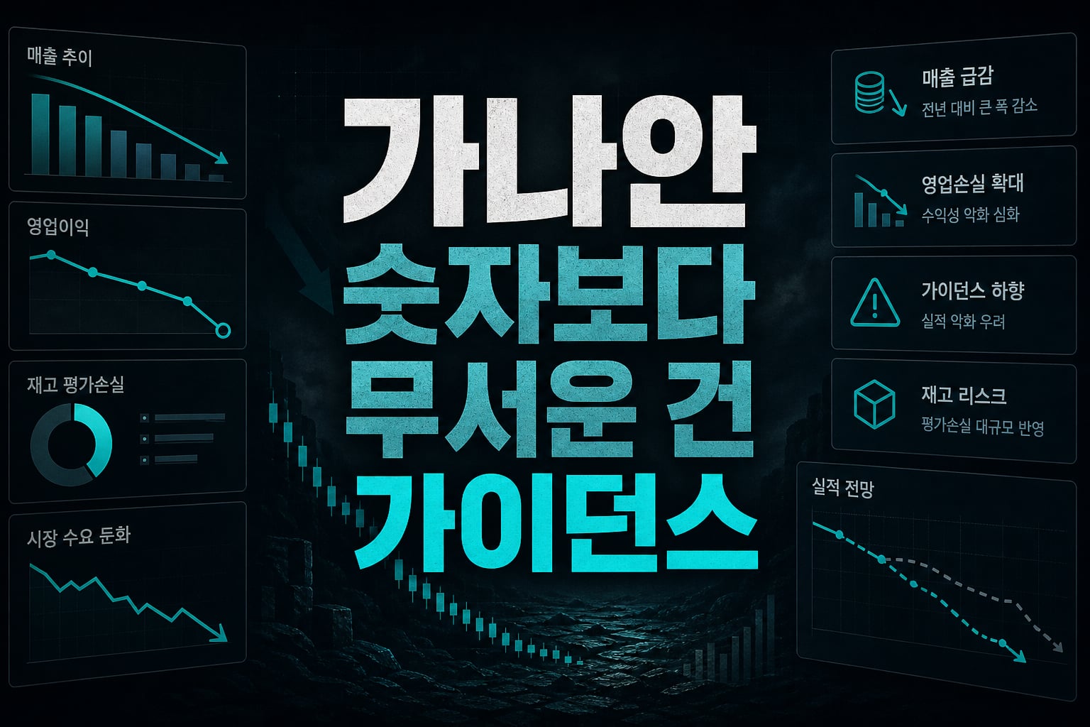 가나안, 숫자보다 무서운 건 가이던스