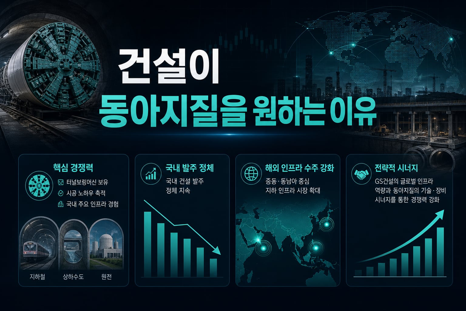 GS건설이 동아지질을 원하는 이유