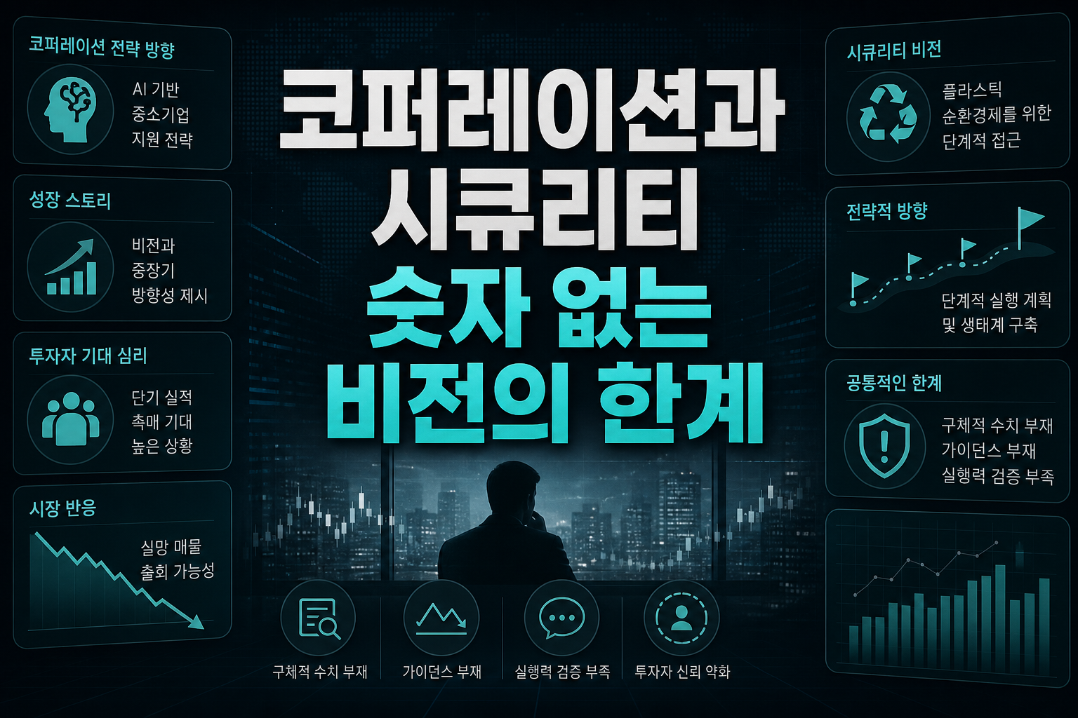 CDW코퍼레이션과 SMX시큐리티, 숫자 없는 비전의 한계