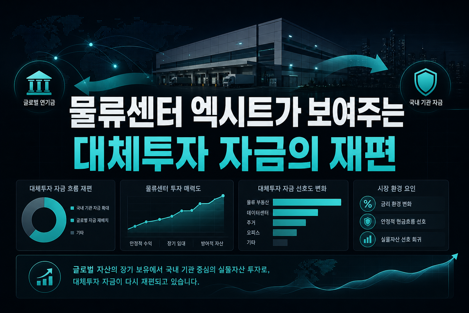 물류센터 엑시트가 보여주는 대체투자 자금의 재편