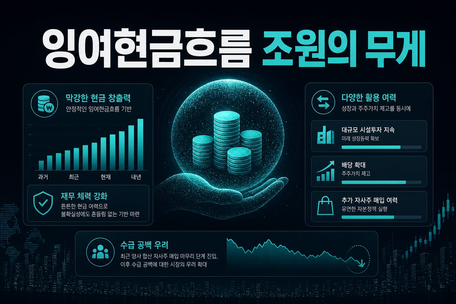 잉여현금흐름 357조원의 무게