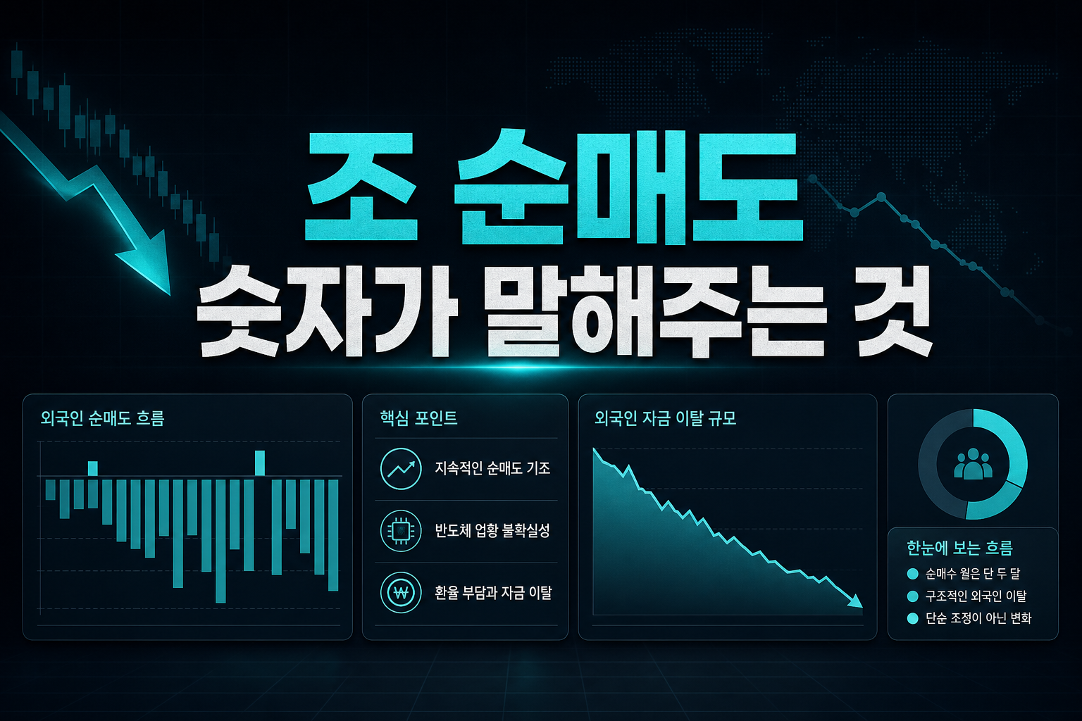 169조 순매도, 숫자가 말해주는 것