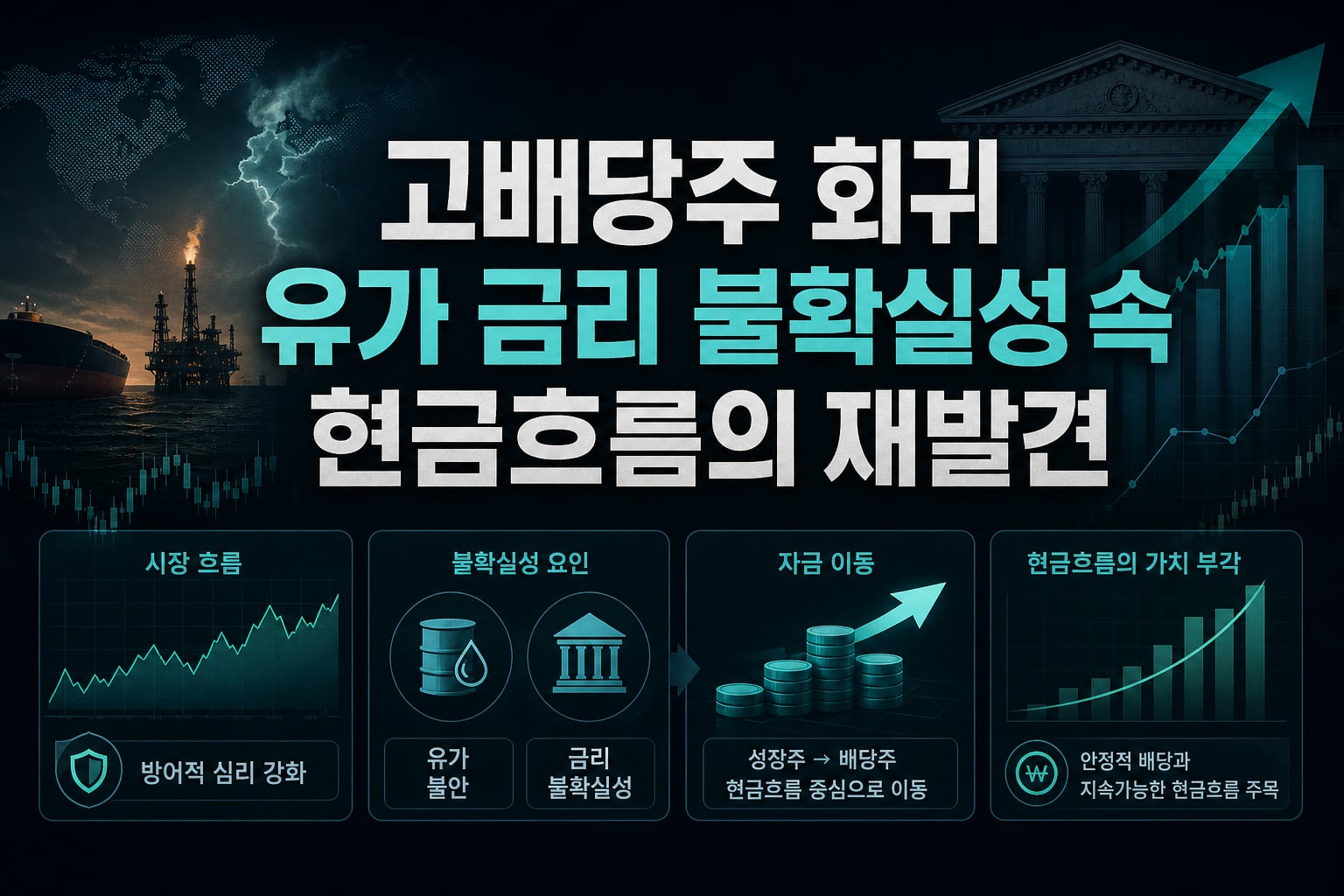 고배당주 회귀, 유가·금리 불확실성 속 현금흐름의 재발견