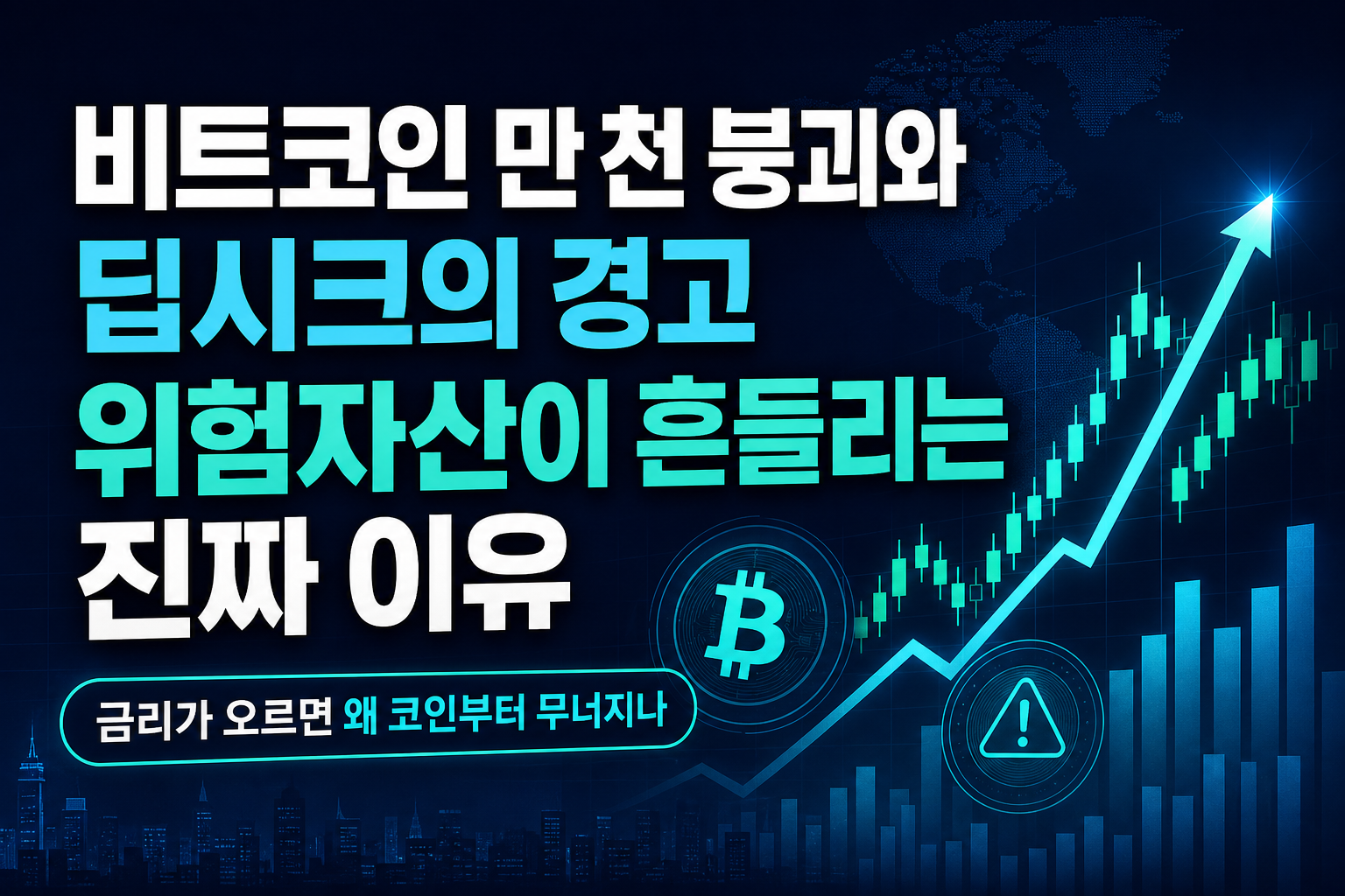 비트코인 8만4천 붕괴와 딥시크의 경고, 위험자산이 흔들리는 진짜 이유