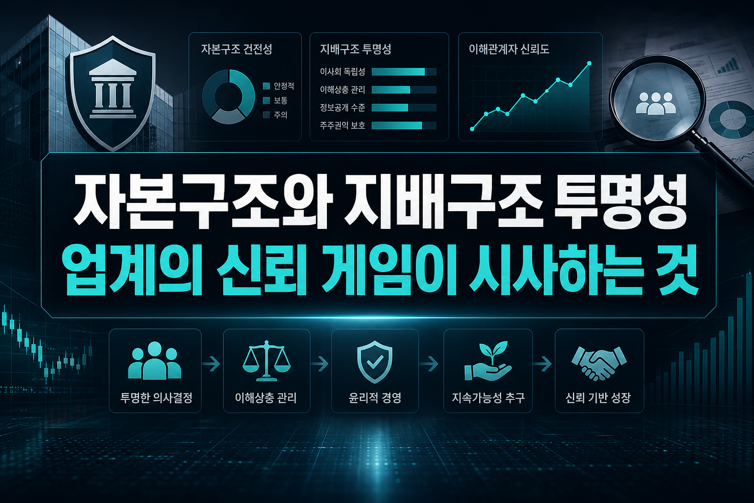 자본구조와 지배구조 투명성, PE업계의 신뢰 게임이 시사하는 것