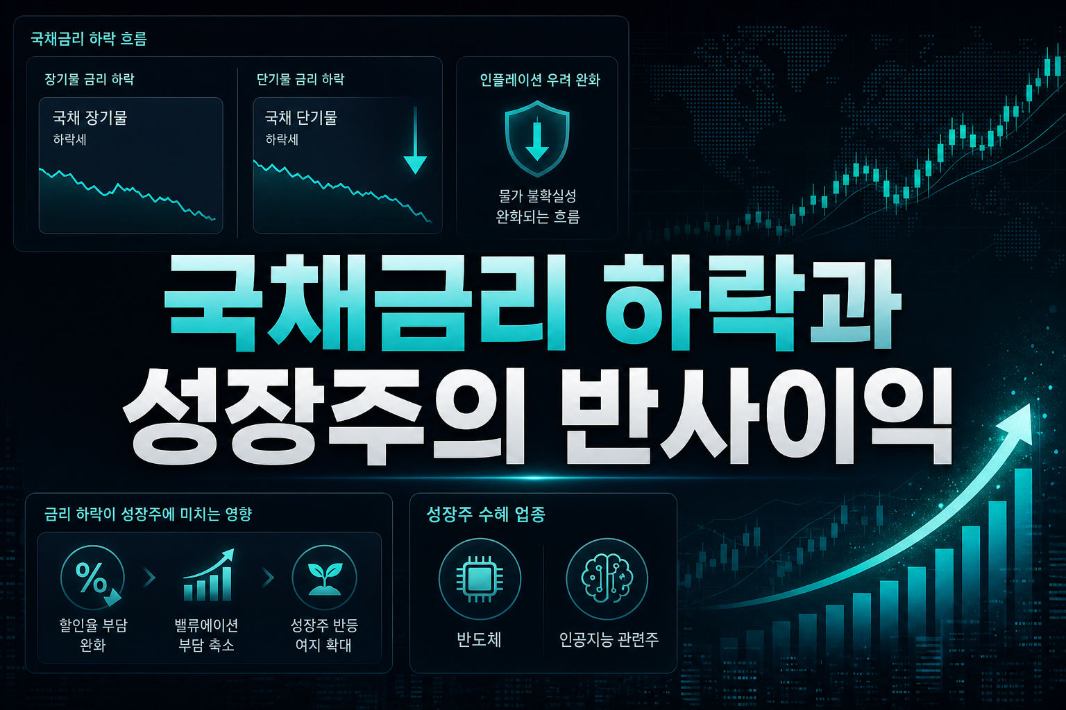 국채금리 하락과 성장주의 반사이익