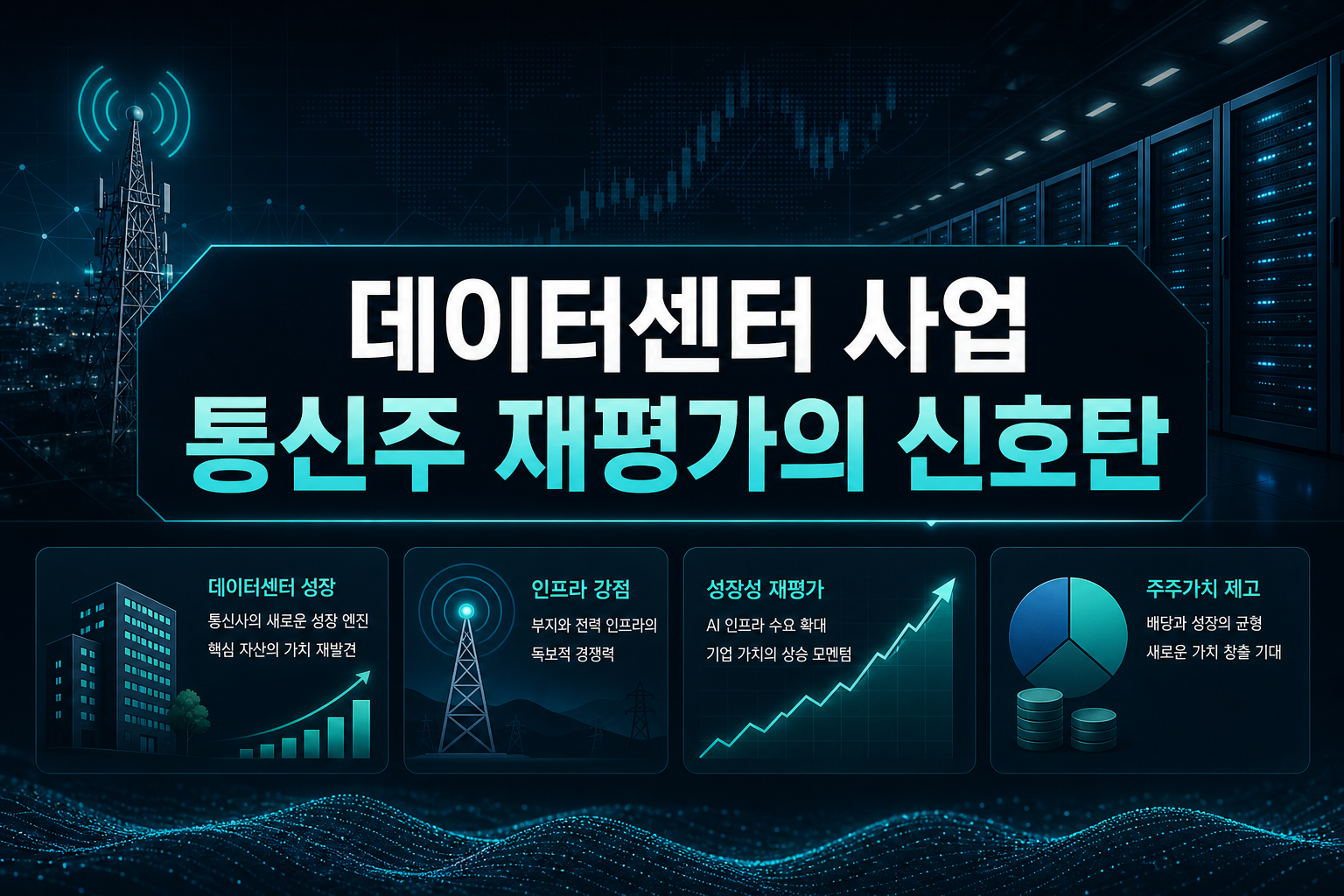 SKT 데이터센터 사업, 통신주 재평가의 신호탄