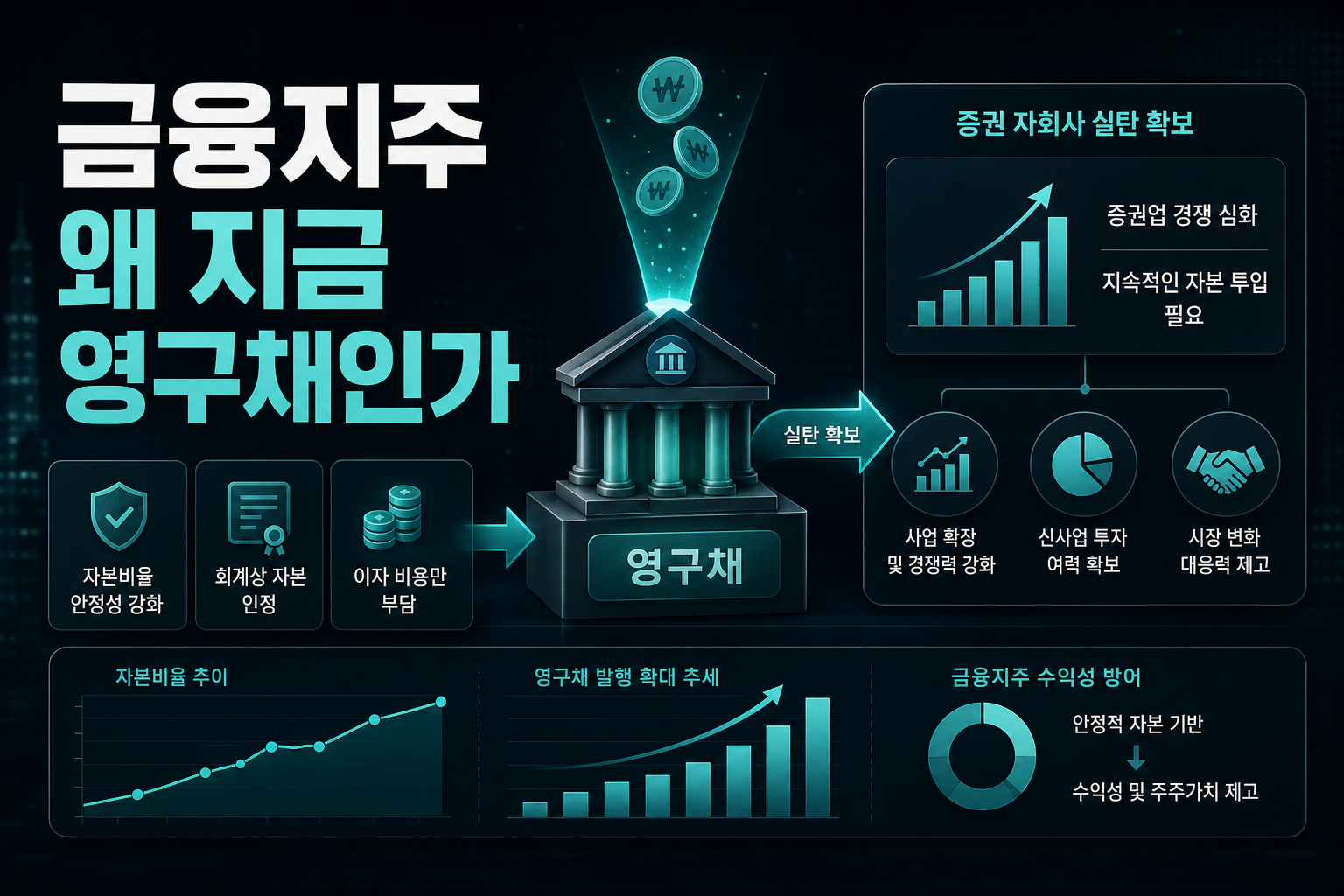 금융지주, 왜 지금 영구채인가