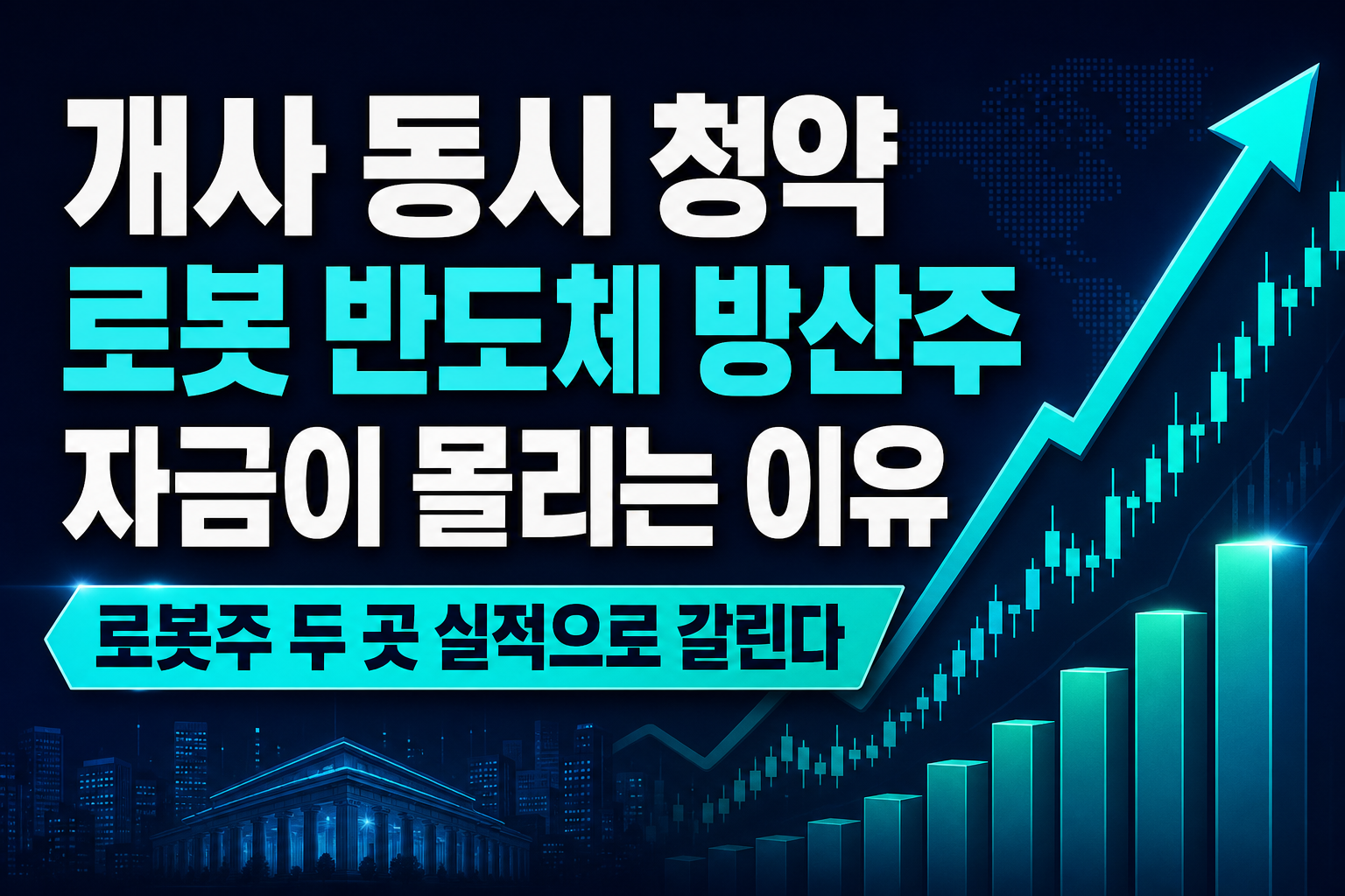 IPO 5개사 동시 청약, 로봇·반도체·방산주 자금이 몰리는 이유