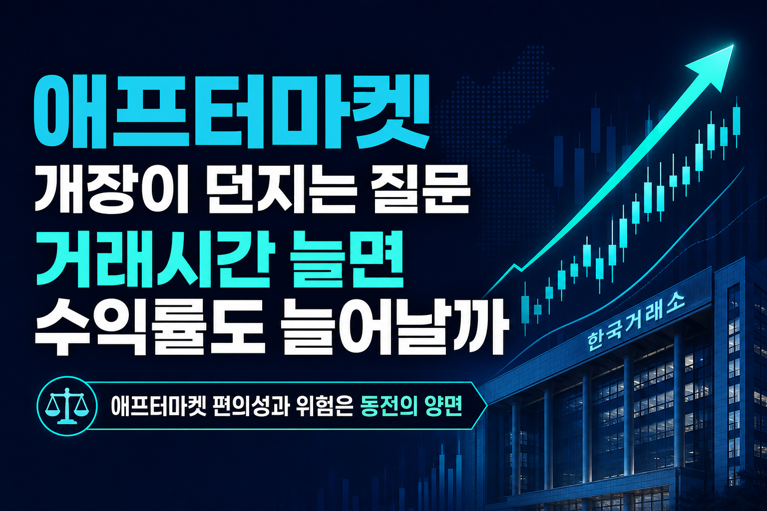 애프터마켓 개장이 던지는 질문, 거래시간 늘면 수익률도 늘어날까
