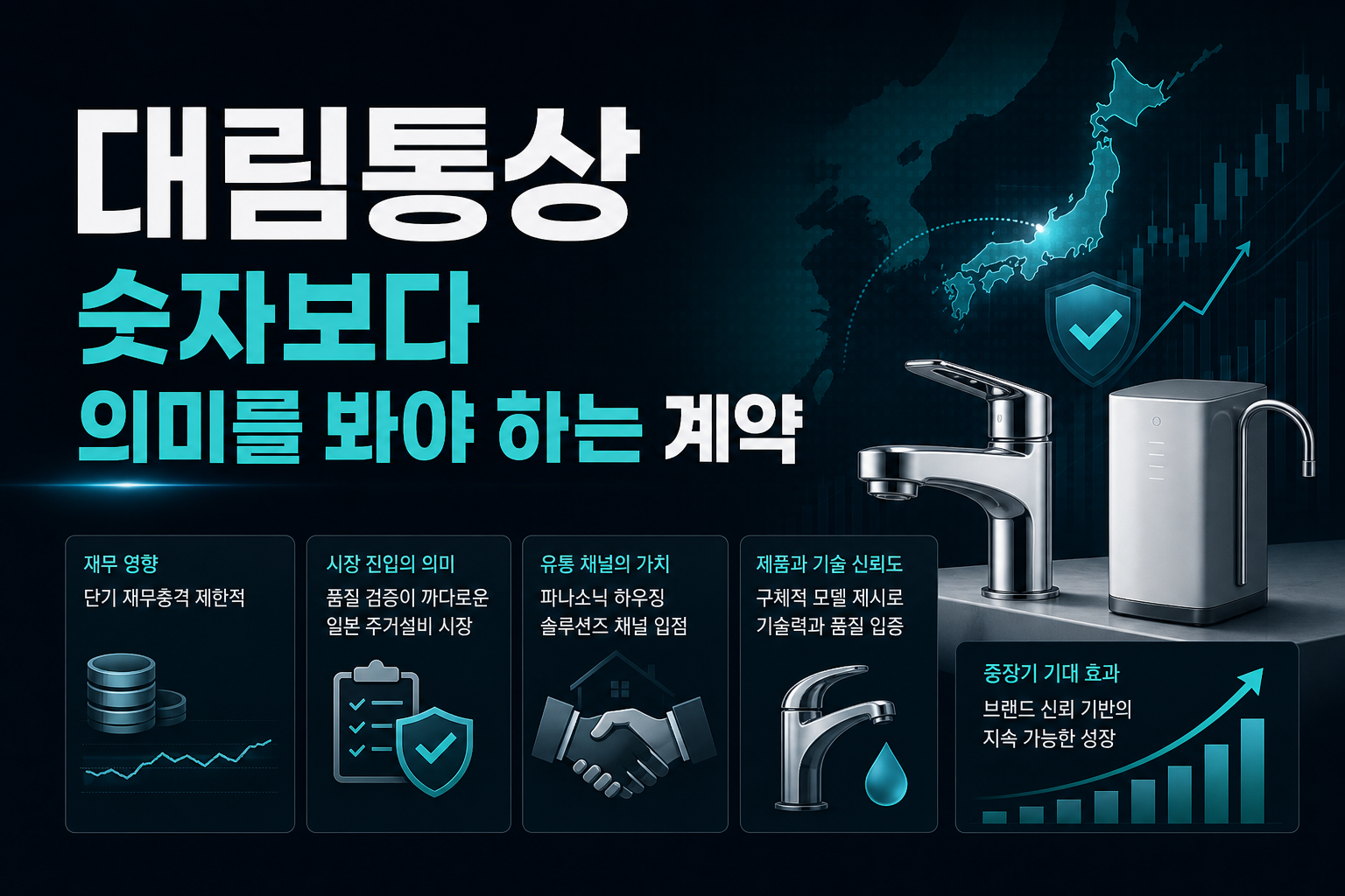 대림통상, 숫자보다 의미를 봐야 하는 계약