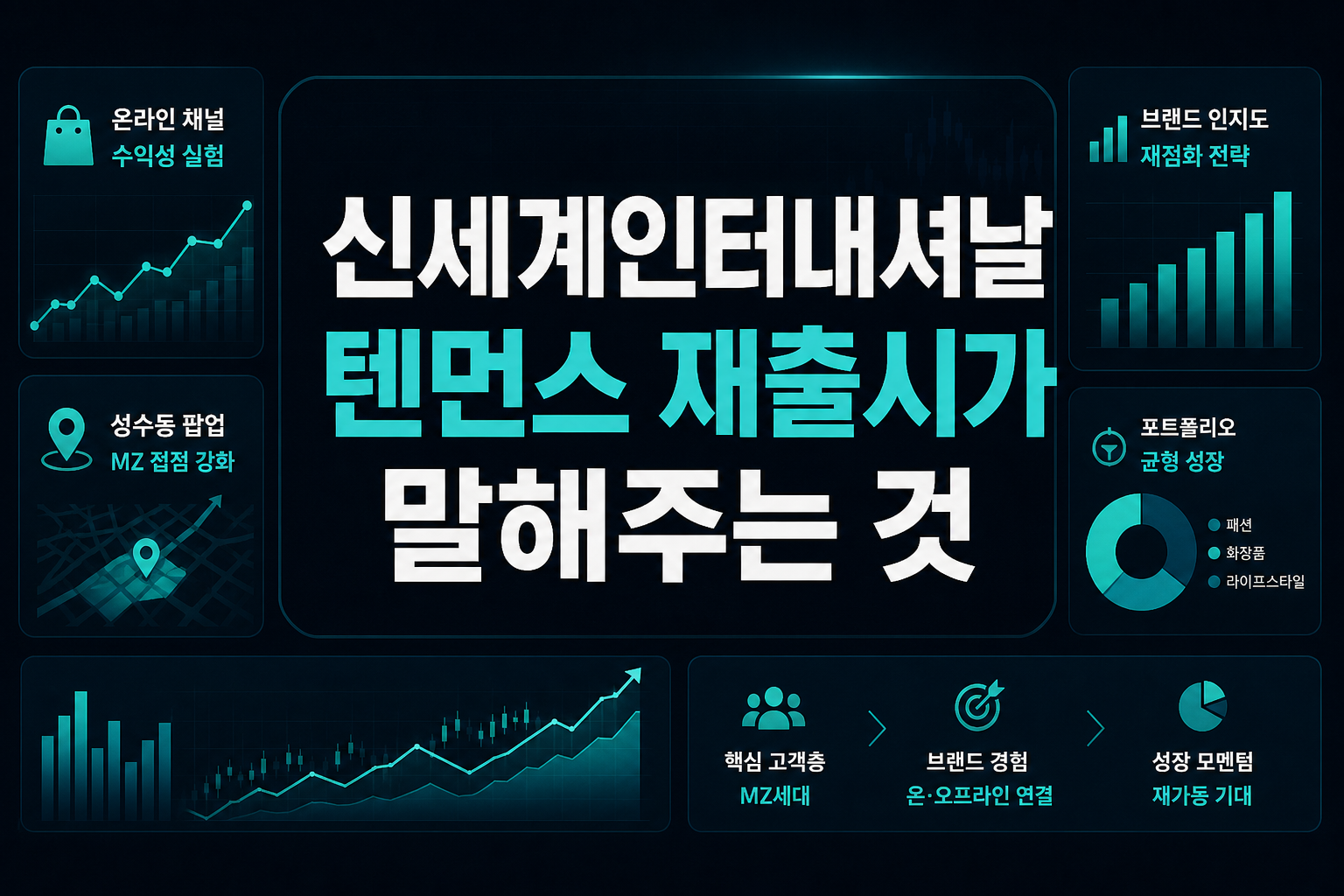 신세계인터내셔날, 텐먼스 재출시가 말해주는 것