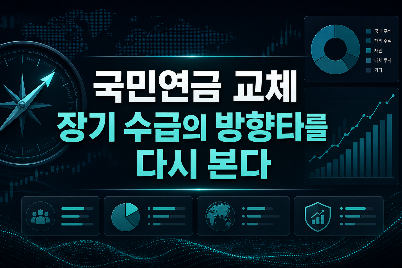 국민연금 CIO 교체, 장기 수급의 방향타를 다시 본다