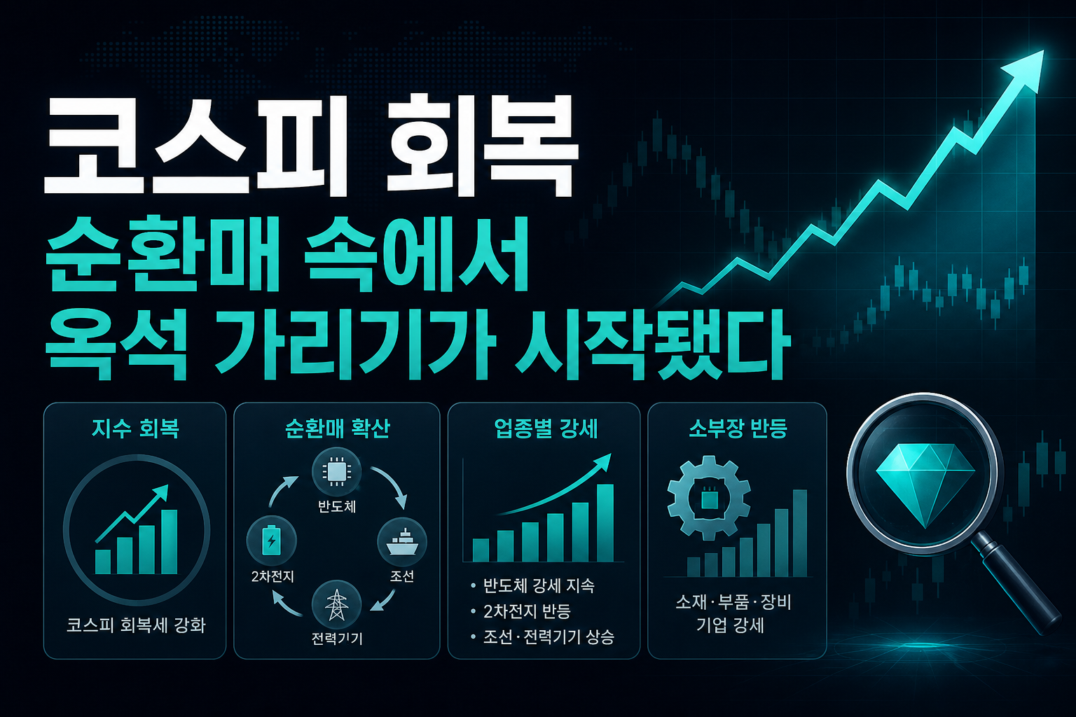 코스피 7000 회복, 순환매 속에서 옥석 가리기가 시작됐다