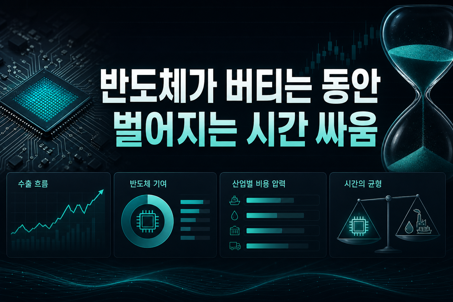반도체가 버티는 동안 벌어지는 시간 싸움