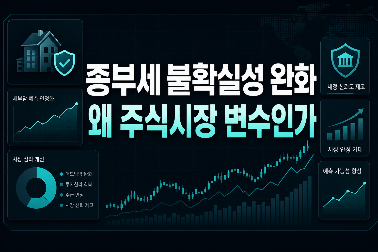 종부세 불확실성 완화, 왜 주식시장 변수인가