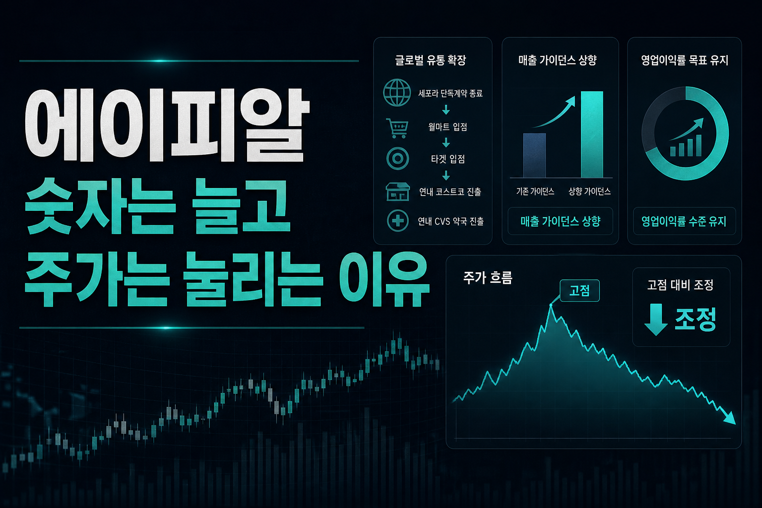 에이피알, 숫자는 늘고 주가는 눌리는 이유