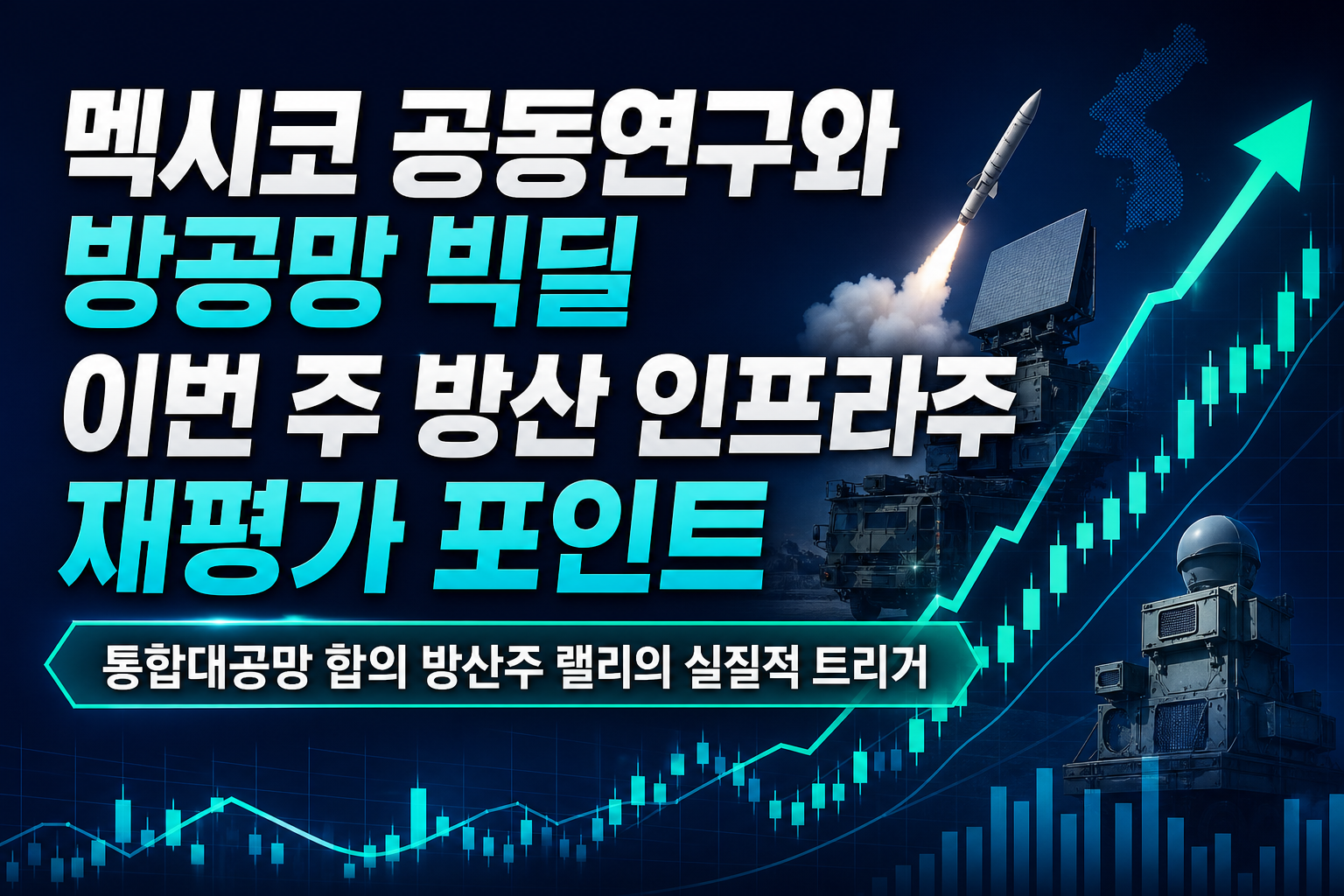 멕시코 CEPA 공동연구와 UAE 방공망 빅딜, 이번 주 방산·인프라주 재평가 포인트