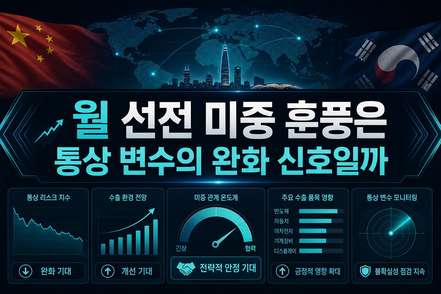 11월 선전 APEC, 미중 훈풍은 통상 변수의 완화 신호일까