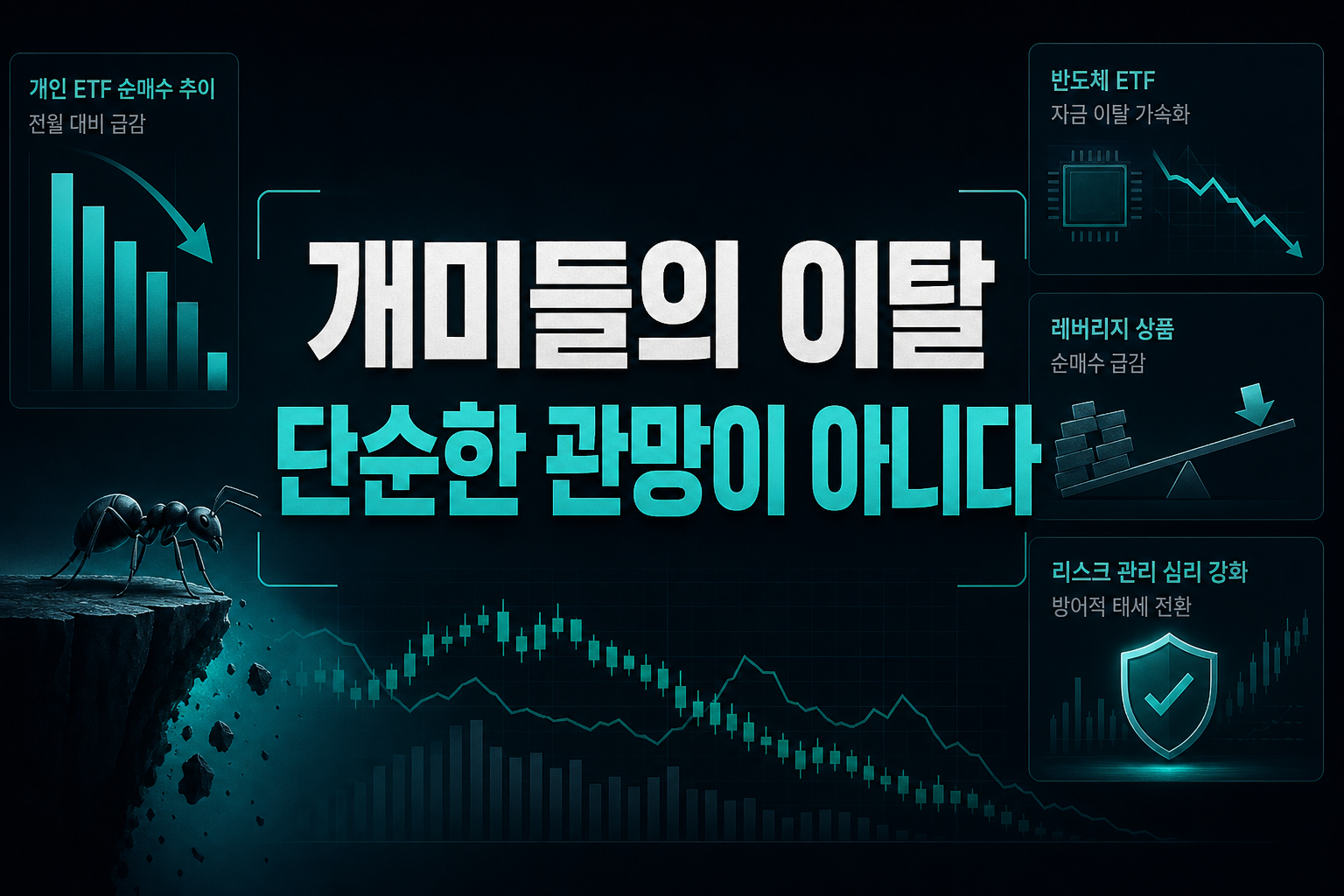 개미들의 ETF 이탈, 단순한 관망이 아니다