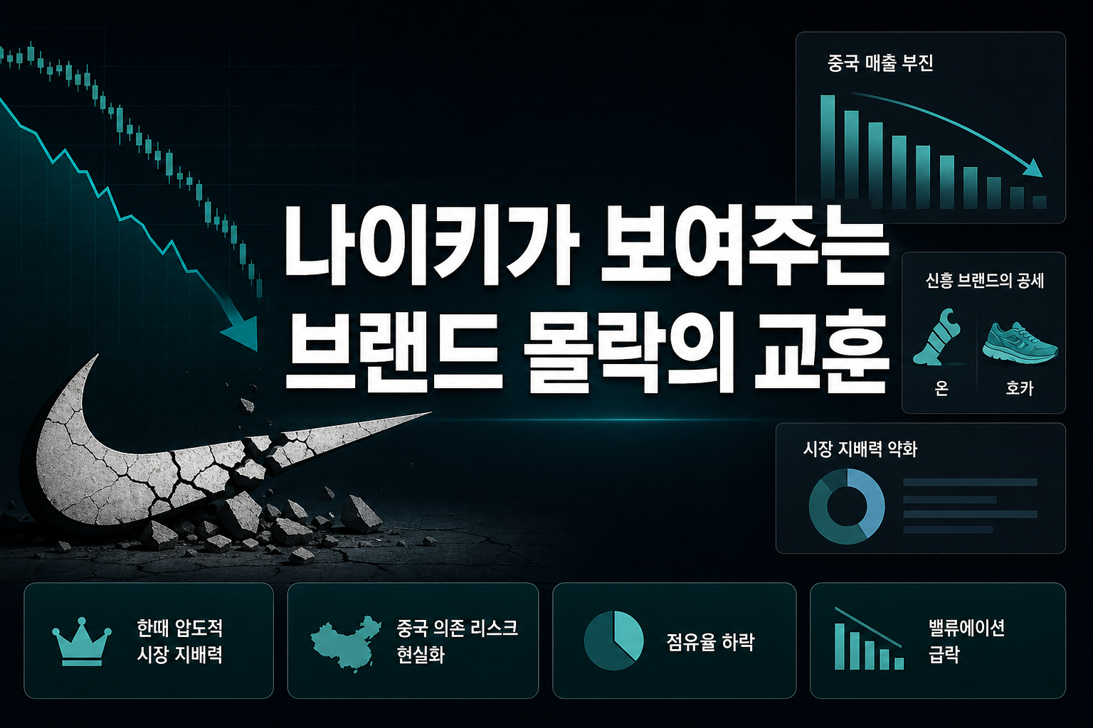 나이키가 보여주는 브랜드 몰락의 교훈