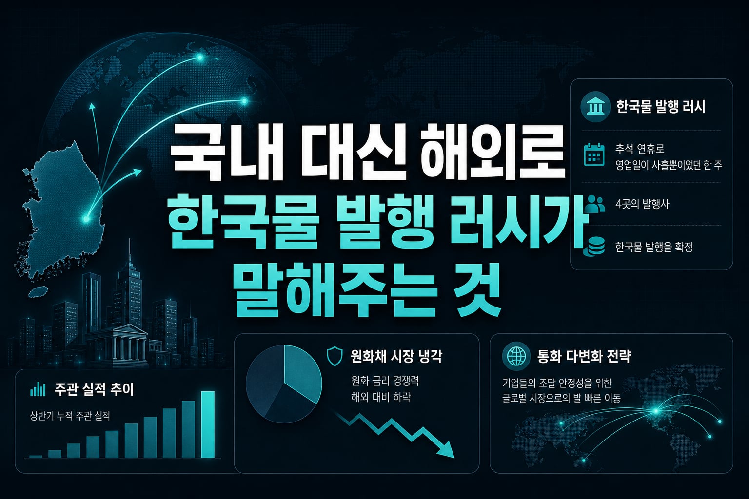 국내 대신 해외로, 한국물 발행 러시가 말해주는 것