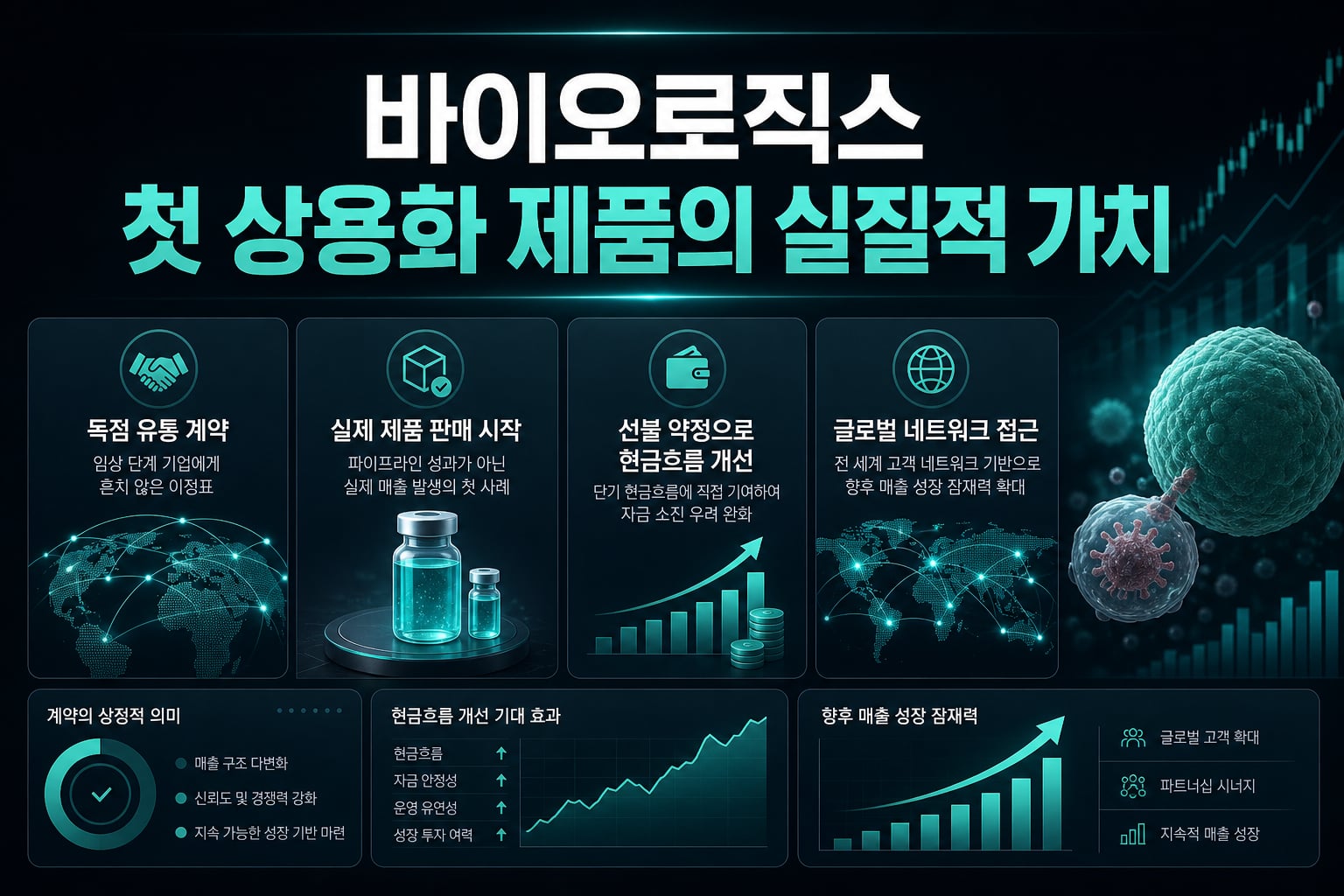 HCW 바이오로직스, 첫 상용화 제품의 실질적 가치