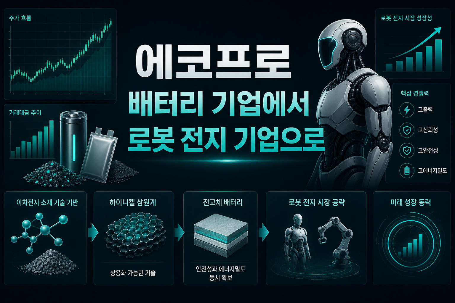에코프로, 배터리 기업에서 로봇 전지 기업으로