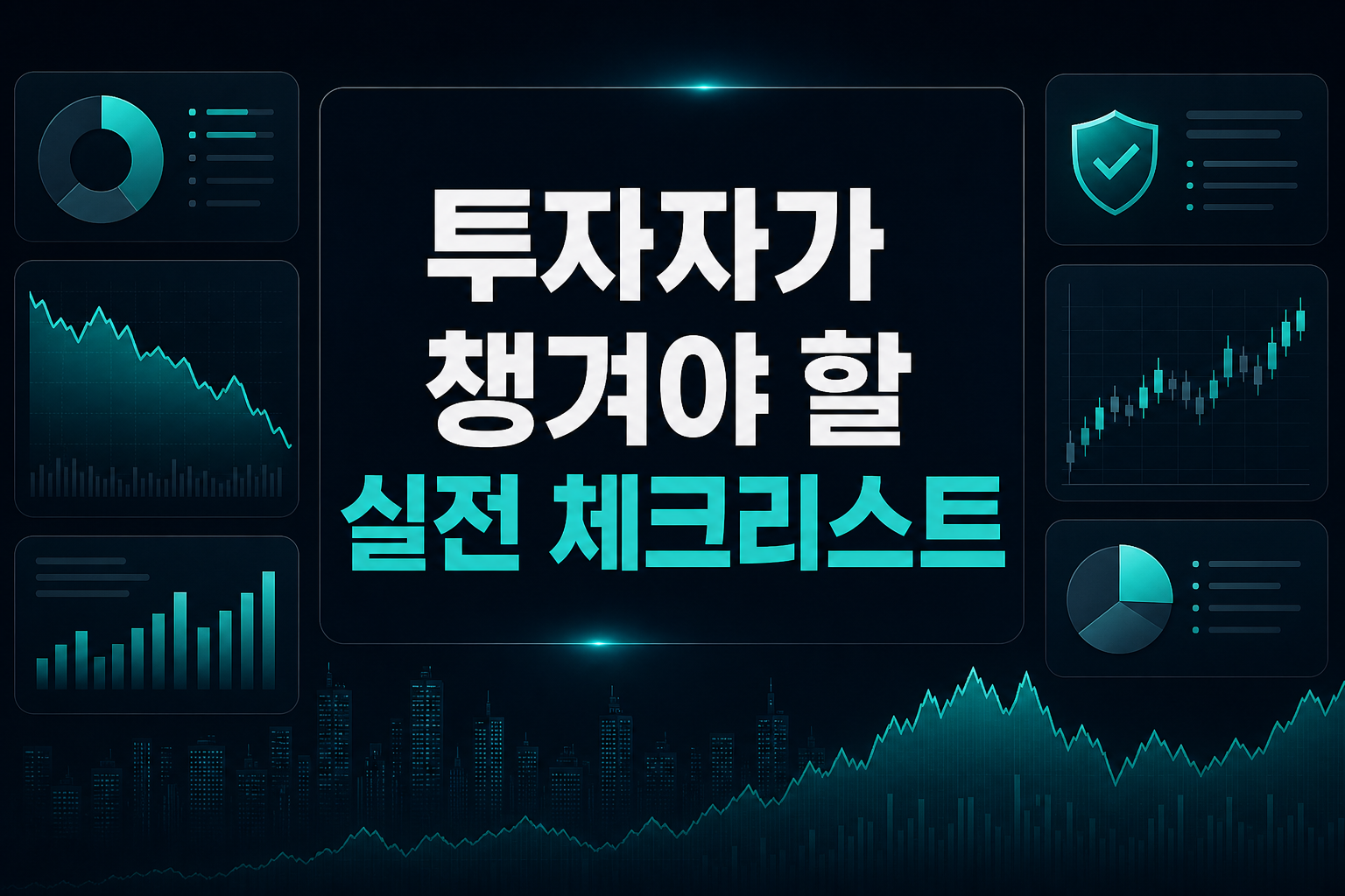 투자자가 챙겨야 할 실전 체크리스트
