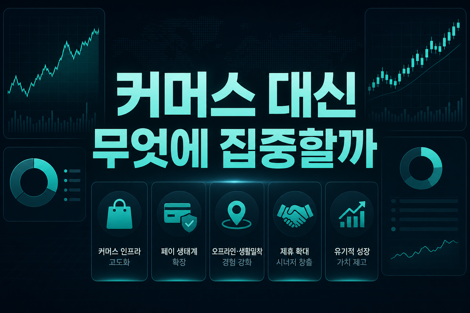 커머스 대신 무엇에 집중할까