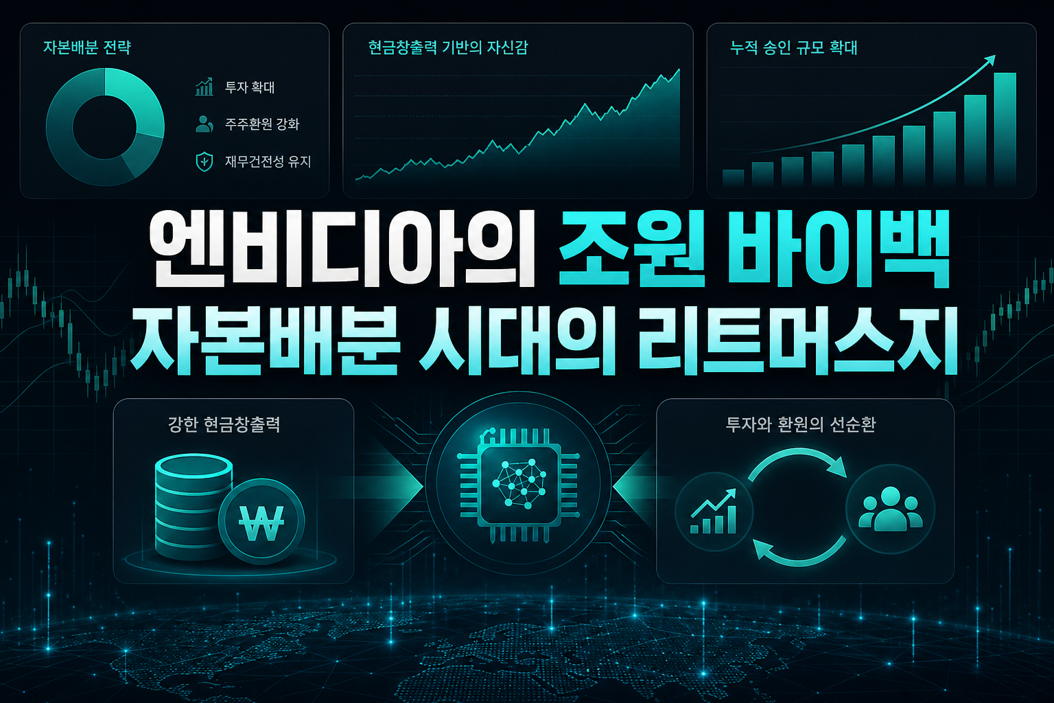 엔비디아의 204조원 바이백, 자본배분 시대의 리트머스지