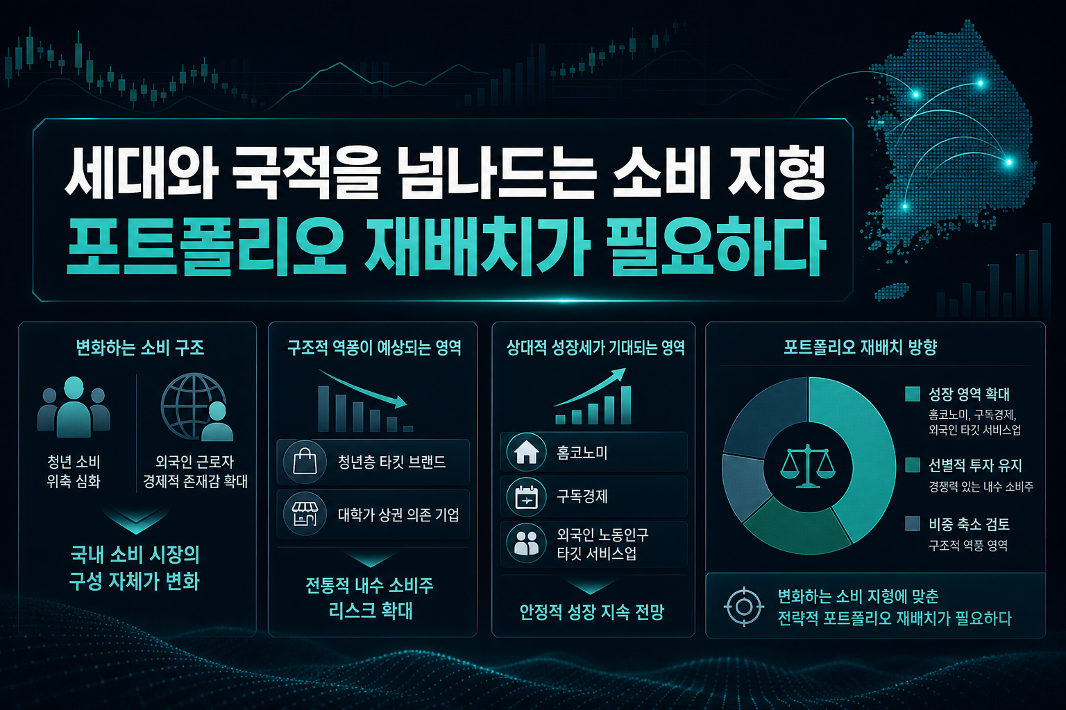 세대와 국적을 넘나드는 소비 지형, 포트폴리오 재배치가 필요하다