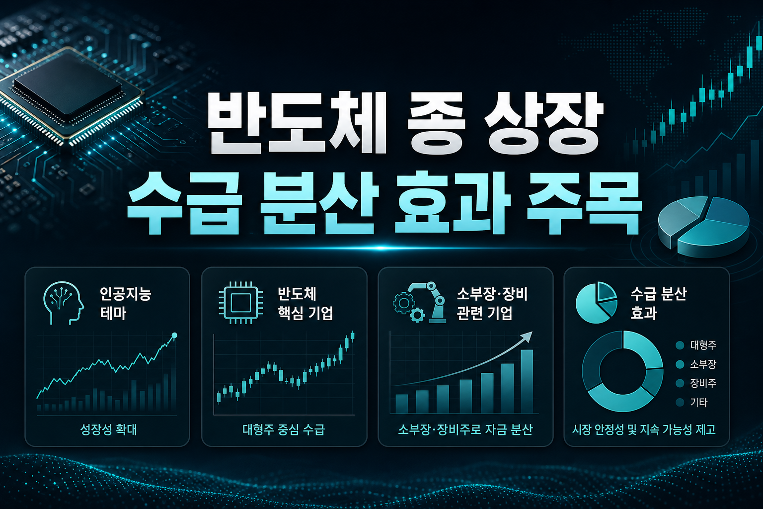AI·반도체 ETF 4종 상장, 수급 분산 효과 주목
