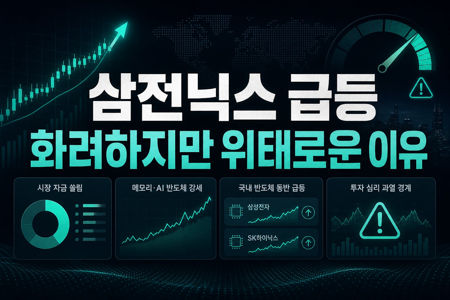 삼전닉스 급등, 화려하지만 위태로운 이유