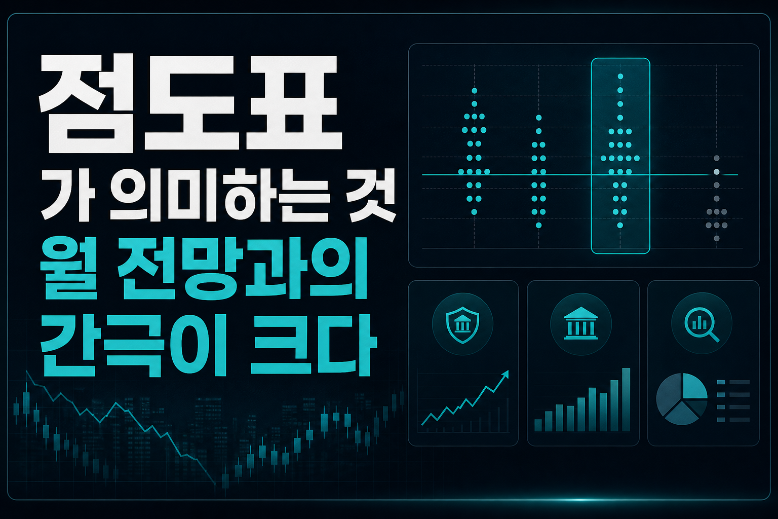 점도표 4.1%가 의미하는 것, 6월 전망과의 간극이 크다