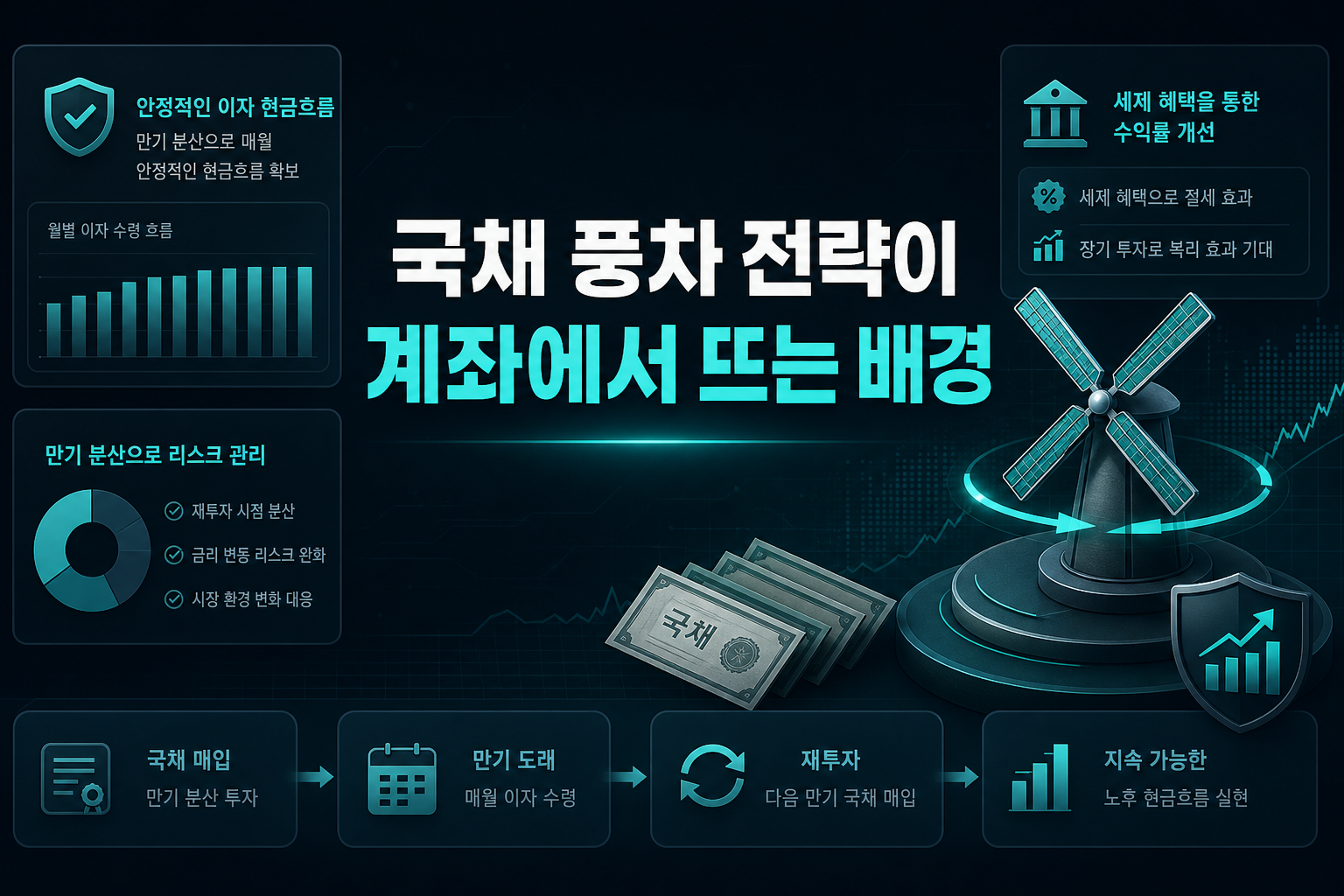 국채 풍차 전략이 DC·IRP 계좌에서 뜨는 배경