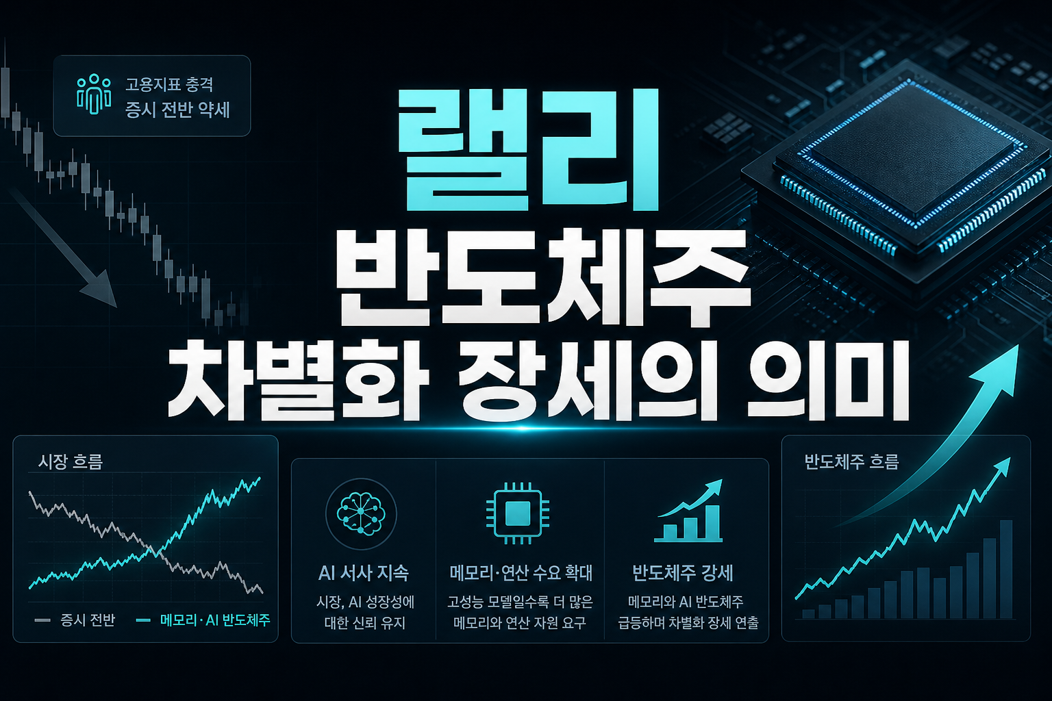 GPT-6 랠리, 반도체주 차별화 장세의 의미