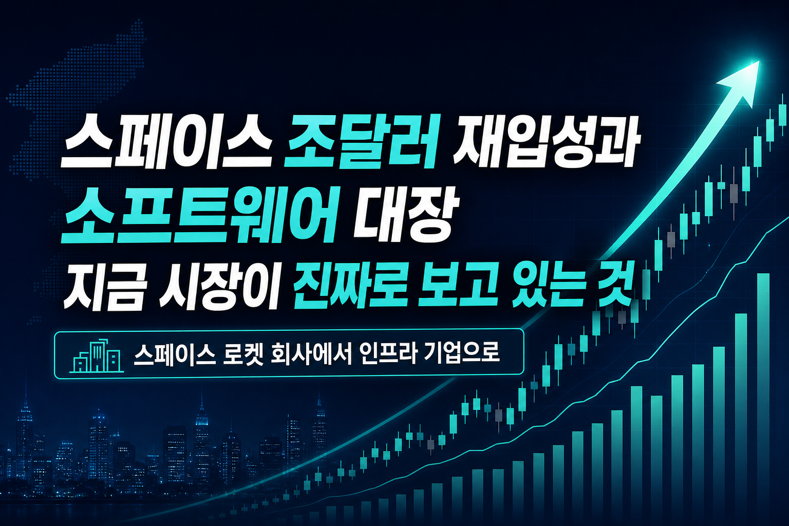 스페이스X 2조달러 재입성과 AI 소프트웨어 4대장, 지금 시장이 진짜로 보고 있는 것