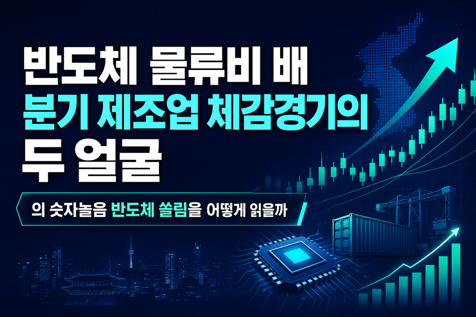반도체 BSI 139, 물류비 3배… 4분기 제조업 체감경기의 두 얼굴