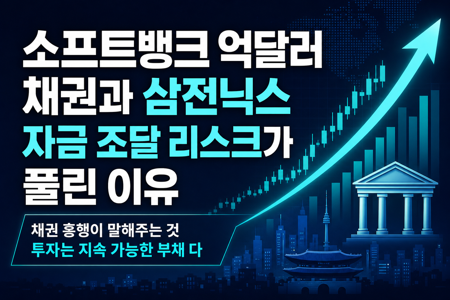 소프트뱅크 111억달러 채권과 삼전닉스, AI 자금 조달 리스크가 풀린 이유