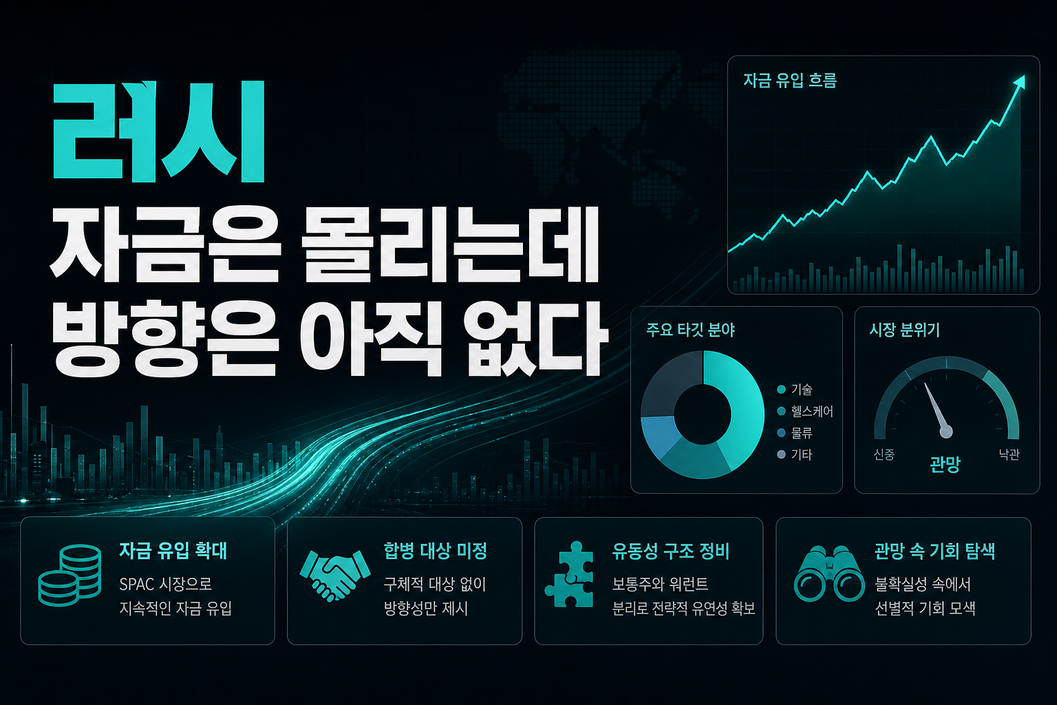 SPAC 러시, 자금은 몰리는데 방향은 아직 없다