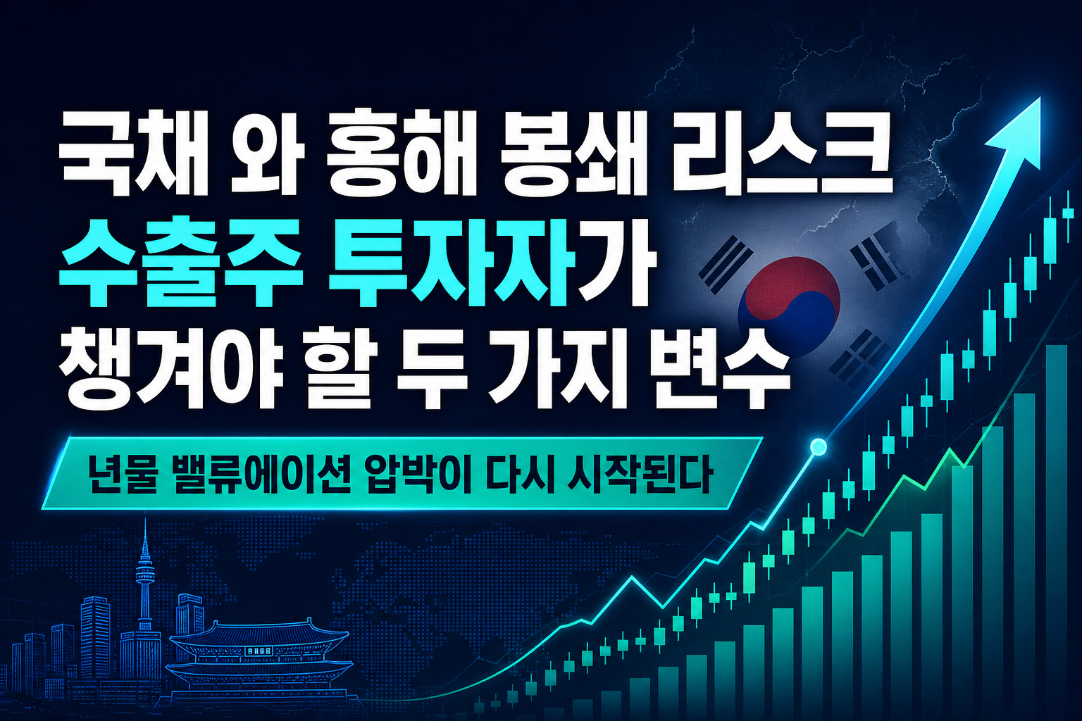 美 국채 5.35%와 홍해 봉쇄 리스크, 수출주 투자자가 챙겨야 할 두 가지 변수
