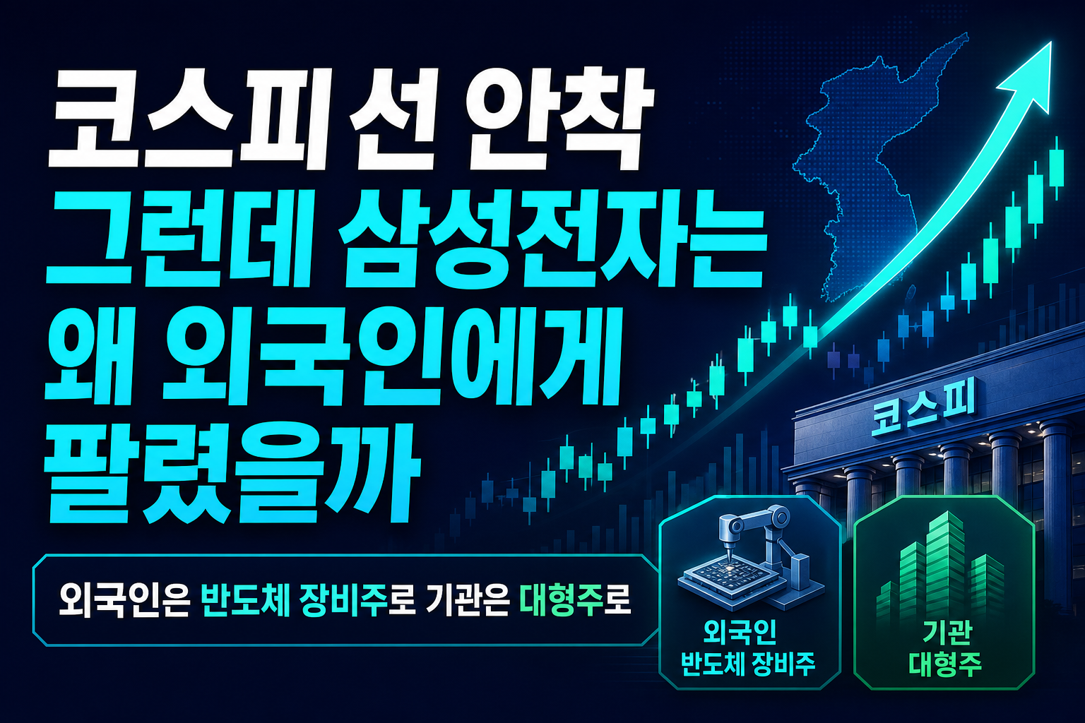 코스피 7000선 안착, 그런데 삼성전자는 왜 외국인에게 팔렸을까