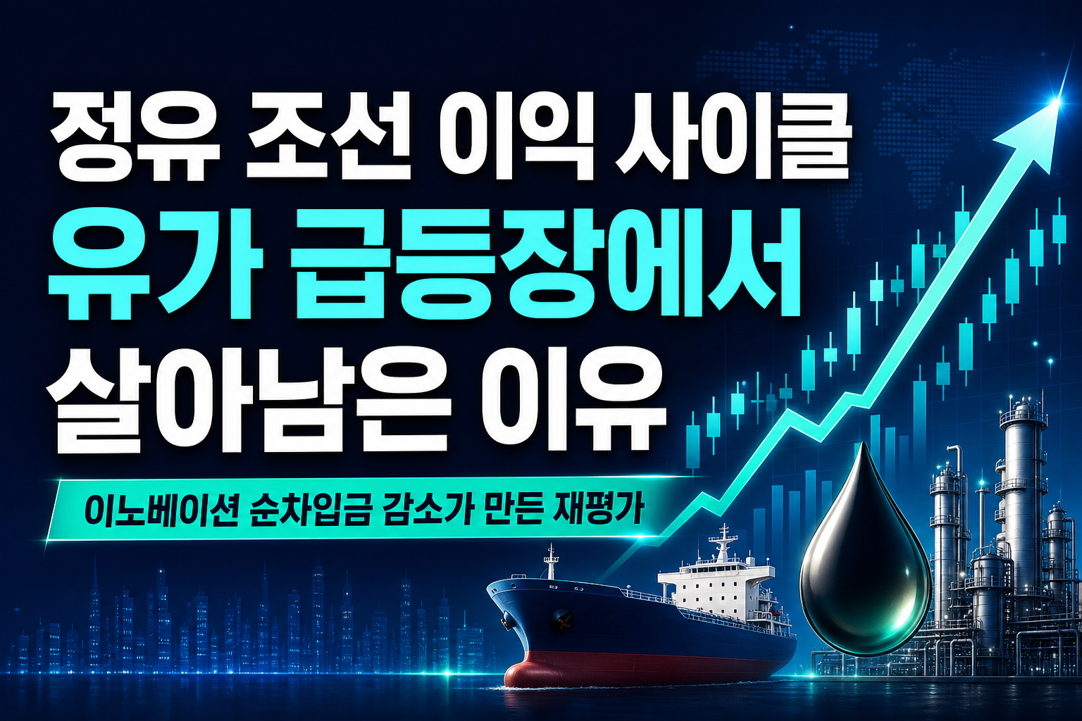 정유·조선 이익 사이클, 유가 급등장에서 살아남은 이유